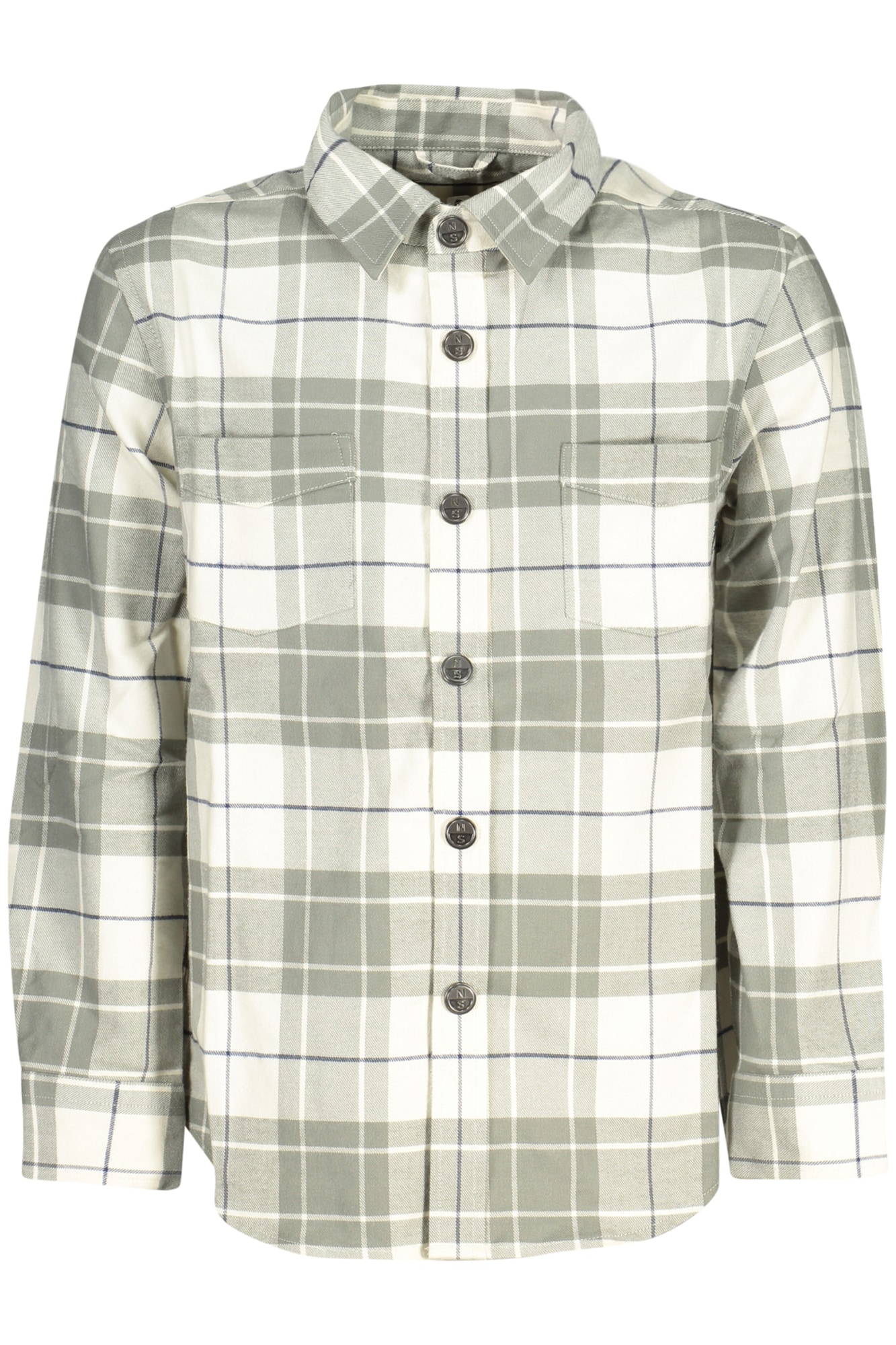 NORTH SAILS KINDER LANGARMSHIRT, GRAU