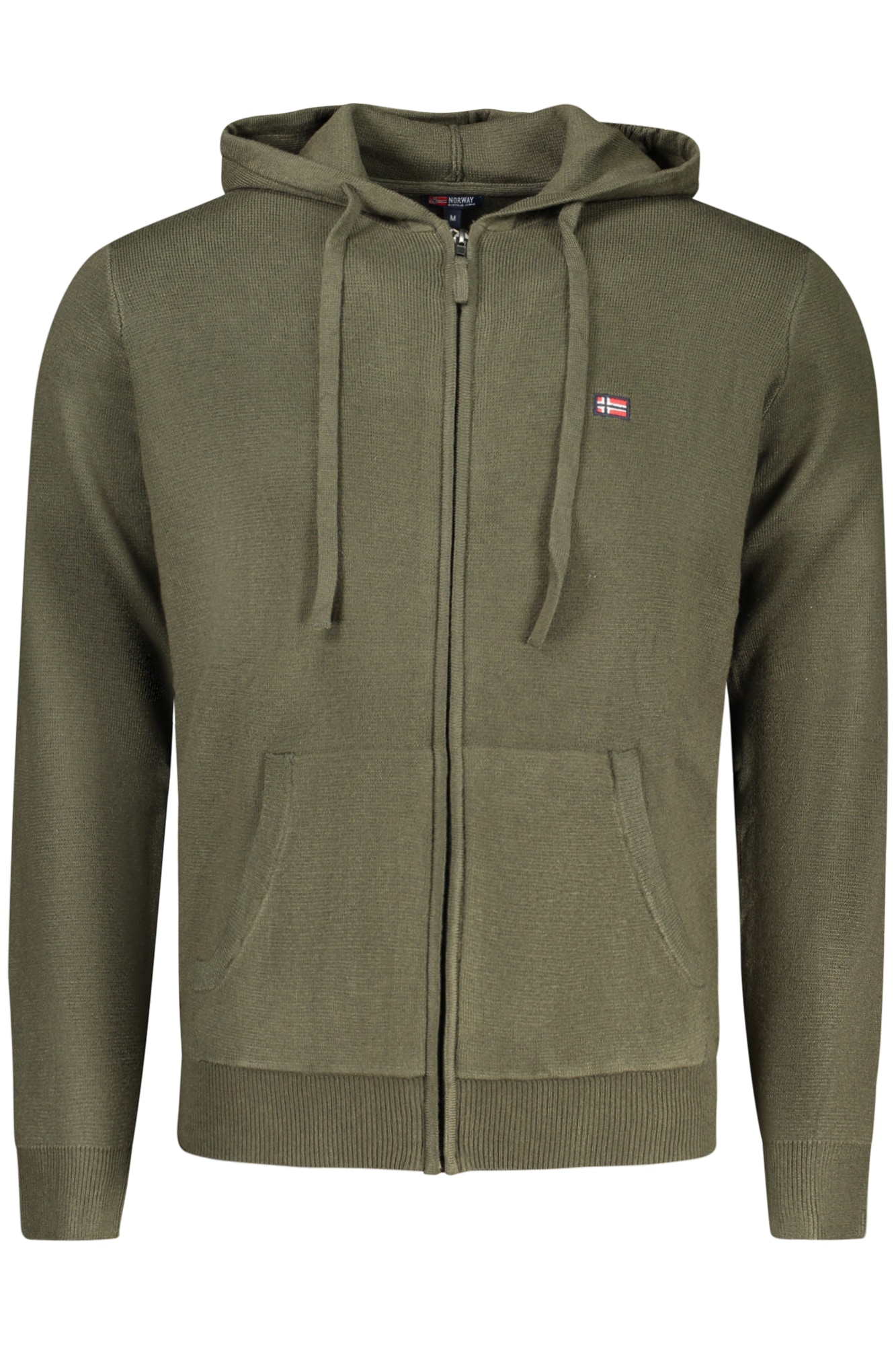 NORWEGEN 1963 HERREN-GRÜNE STRICKJACKE
