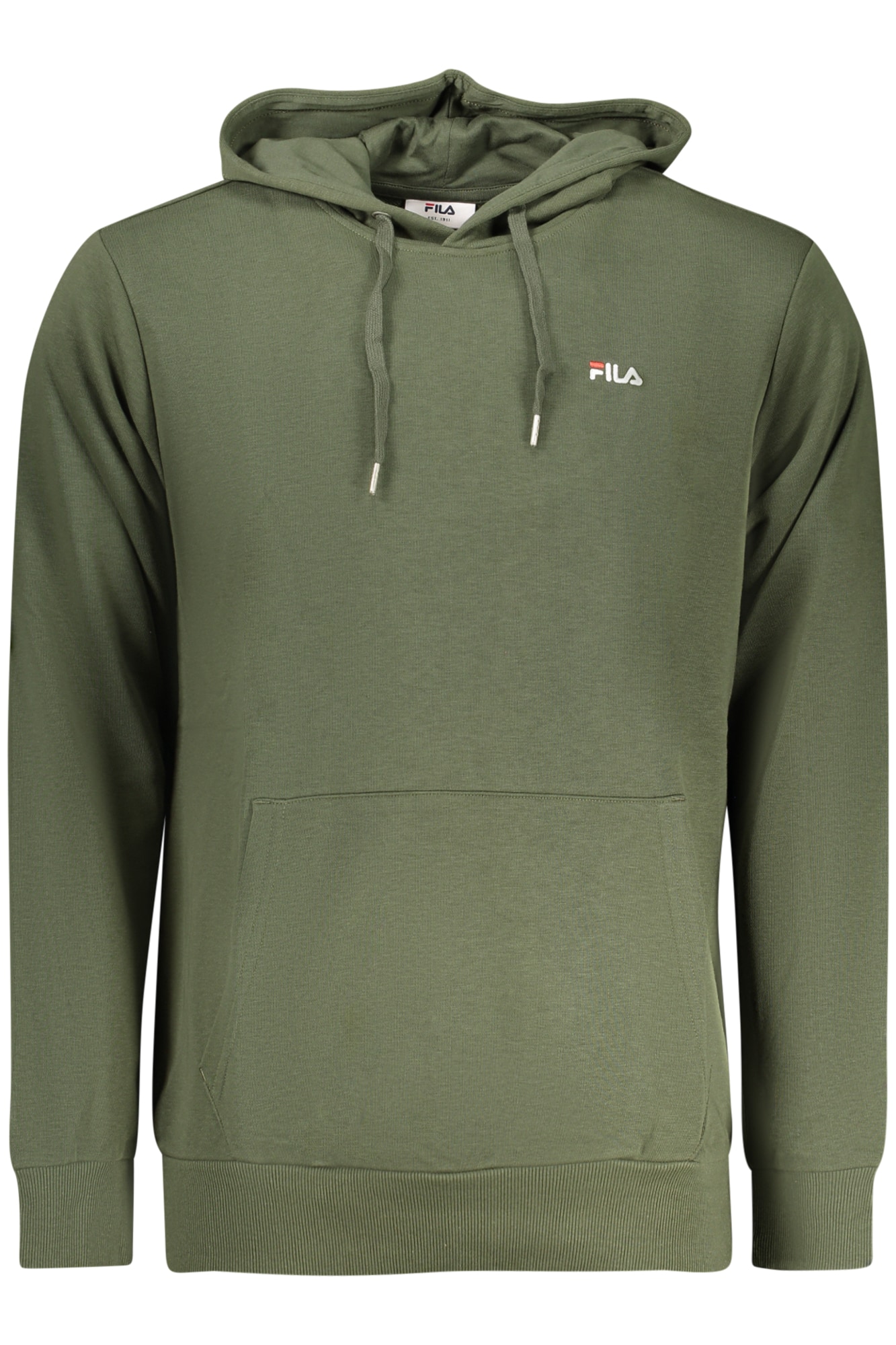 FILA Herren-Sweatshirt mit Reißverschluss, Grün