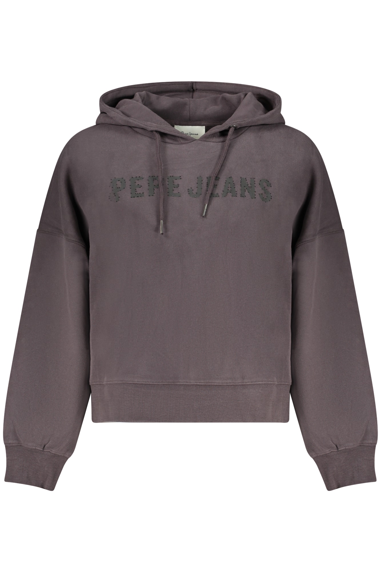 PEPE JEANS DAMEN SCHWARZES SWEATSHIRT MIT REISSVERSCHLUSS
