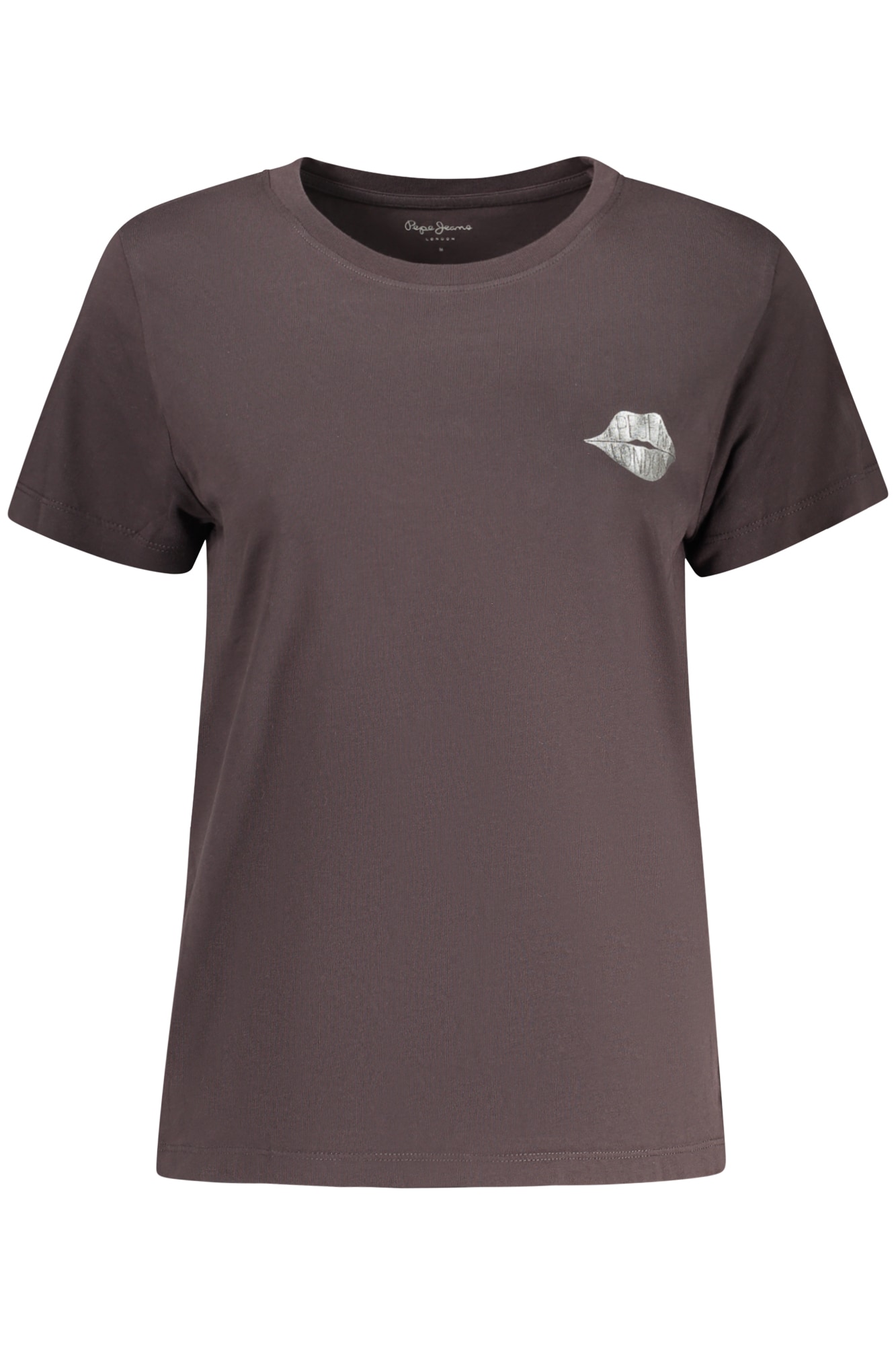 PEPE JEANS DAMEN KURZARM-T-SHIRT SCHWARZ