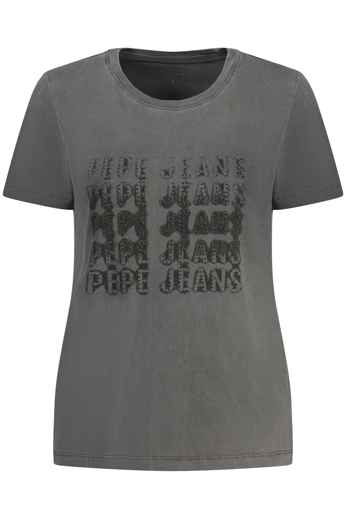 PEPE JEANS DAMEN KURZARM-T-SHIRT SCHWARZ