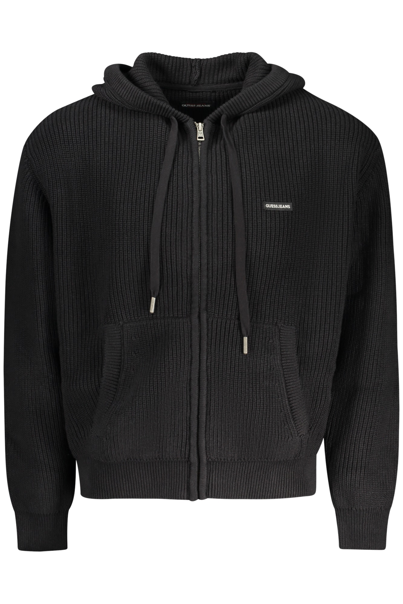 SCHWARZE HERREN-SCARDIGAN VON GUESS JEANS