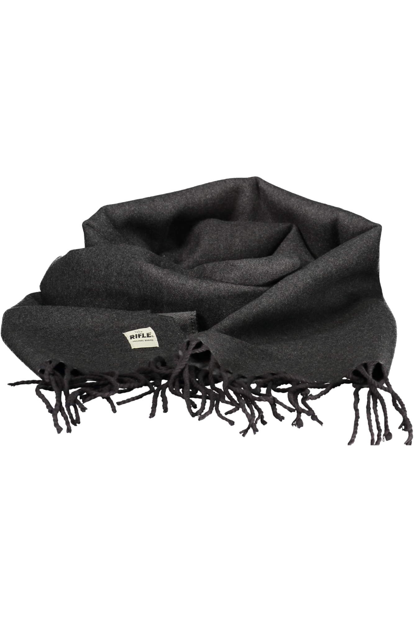 SCHAL MIT GEWEHRMODE, HERREN, SCHWARZ