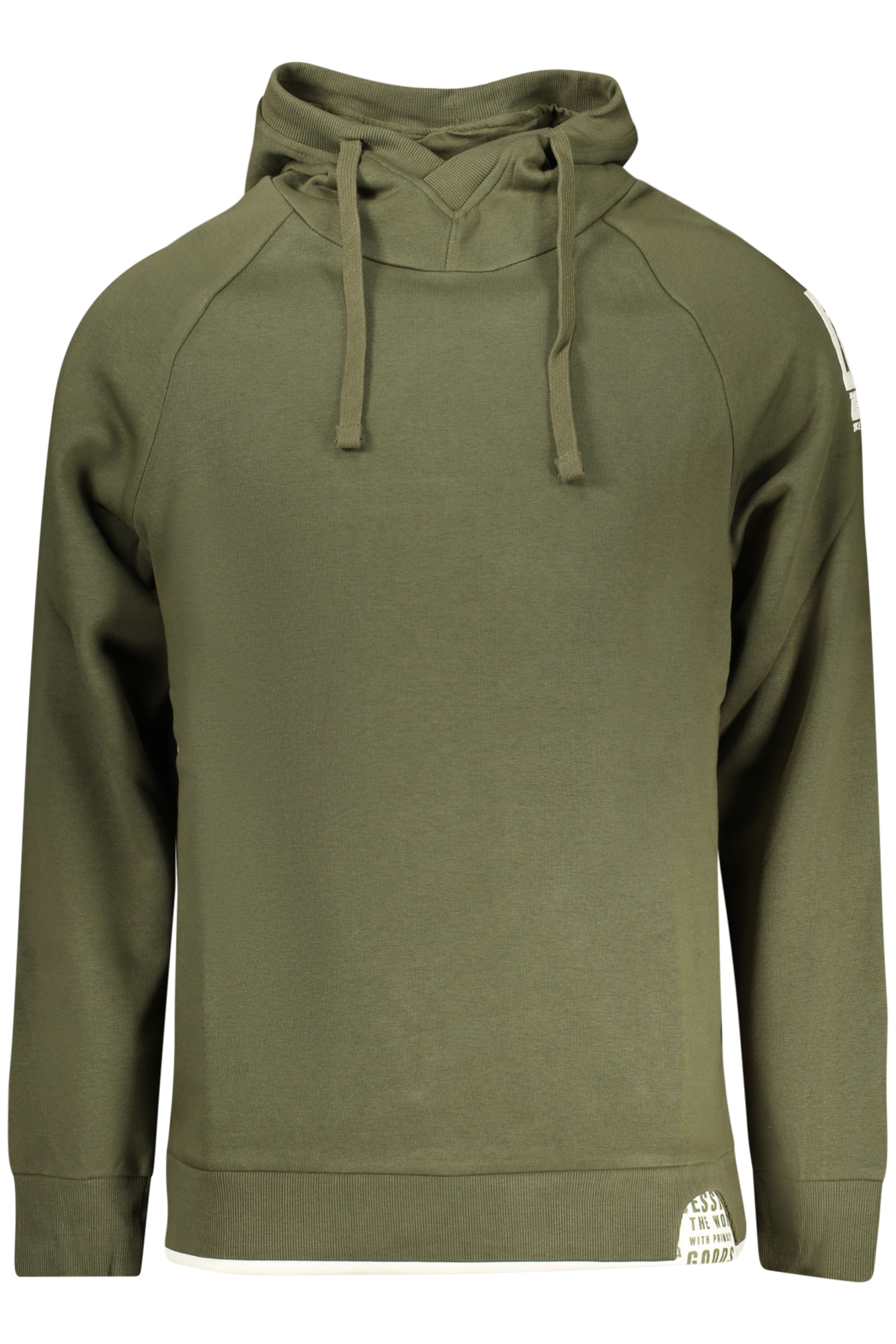 RIFLE Herren-Sweatshirt mit Reißverschluss, grün