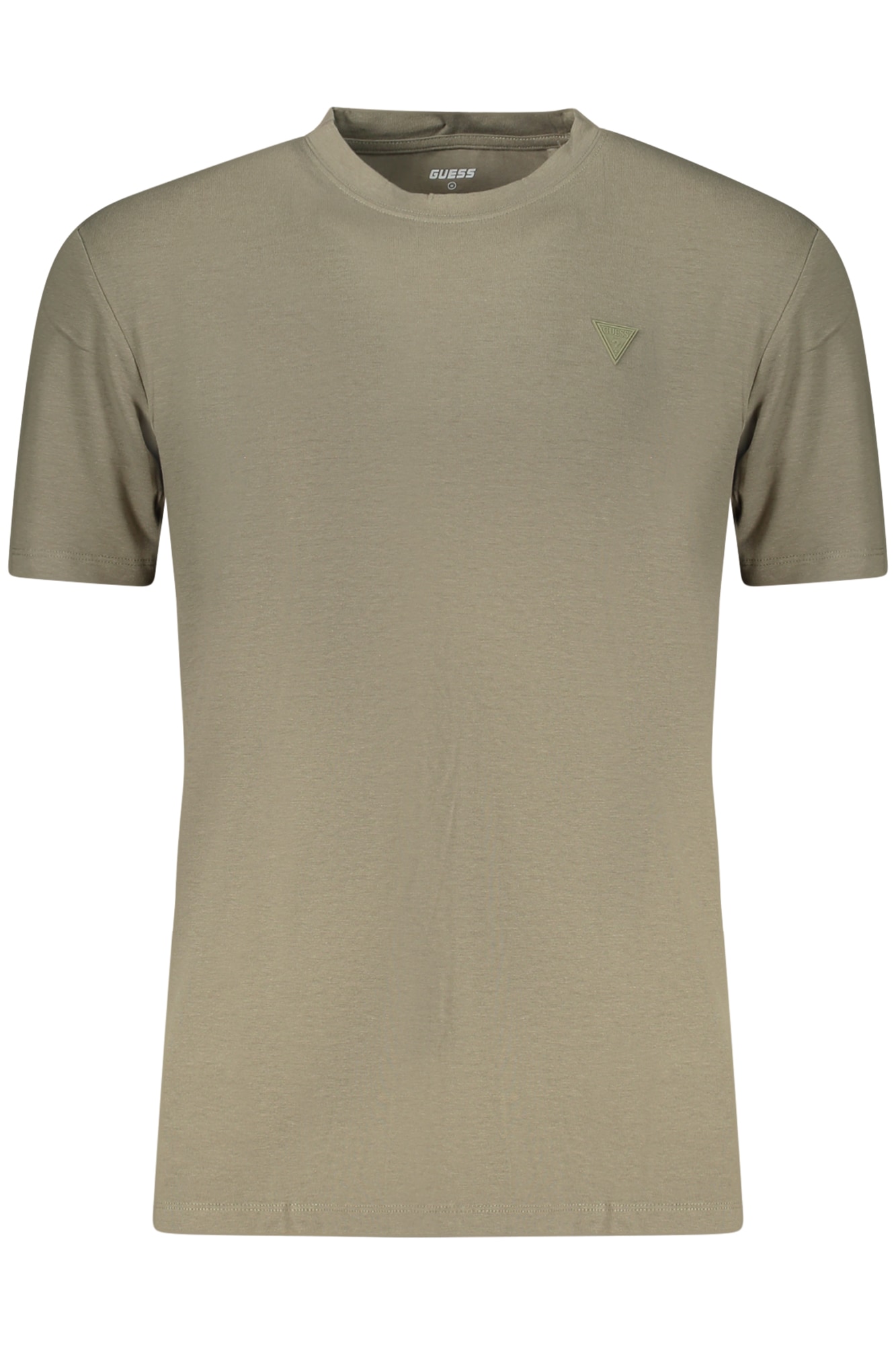 GUESS JEANS HERREN KURZARM-T-SHIRT GRÜN