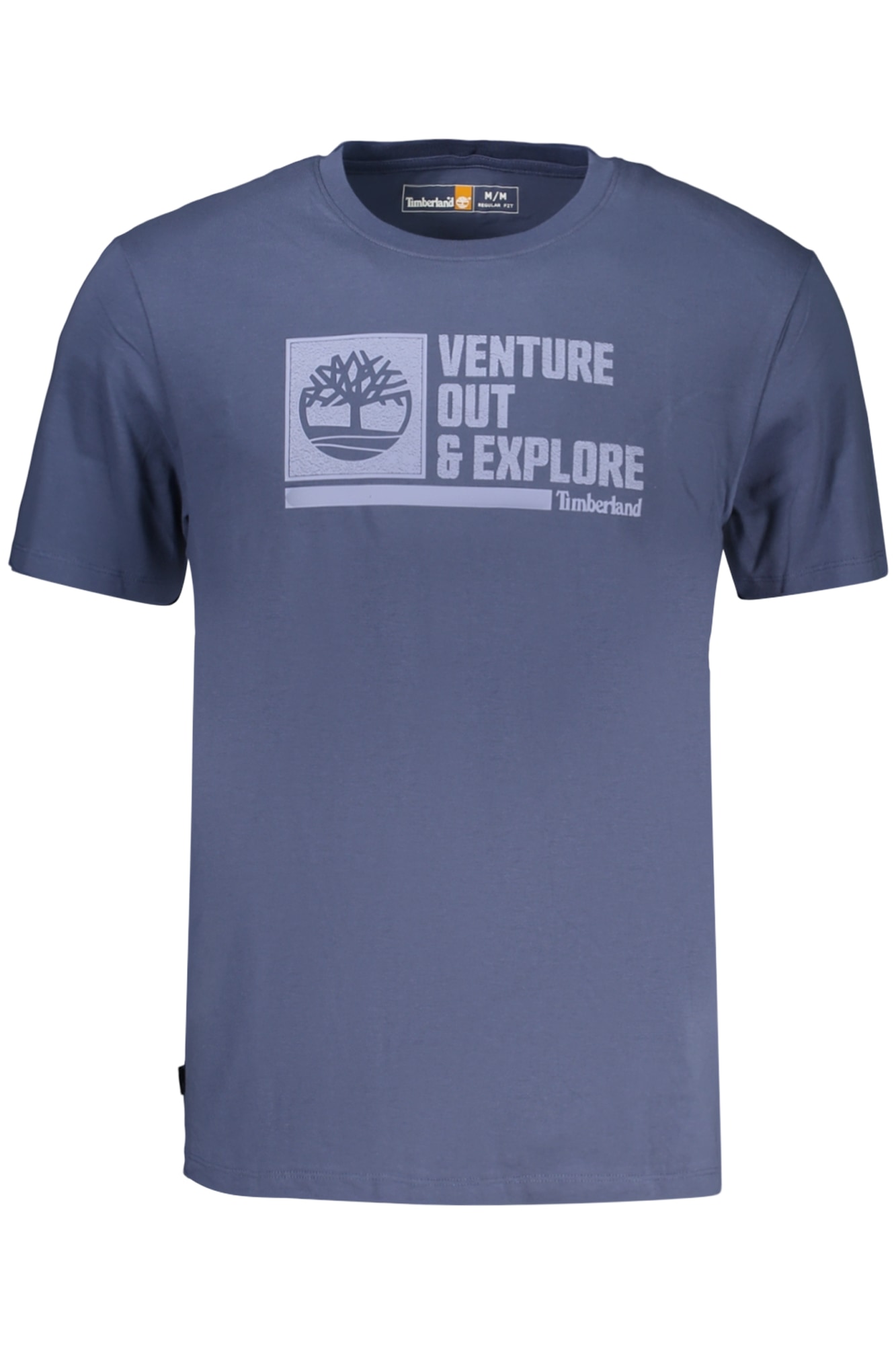 TIMBERLAND Herren-Kurzarm-T-Shirt, blau
