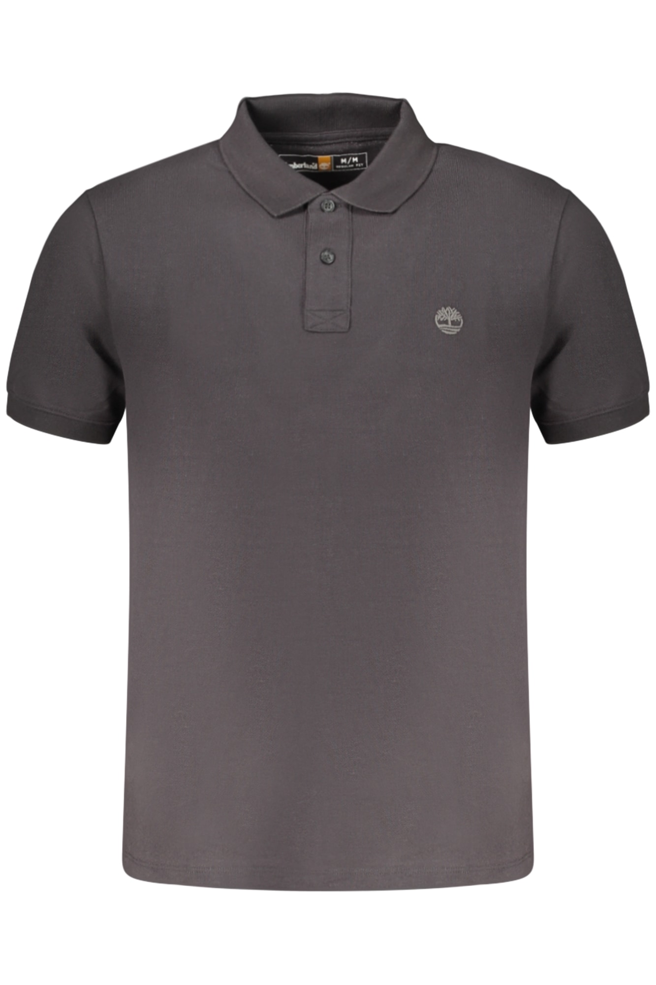 TIMBERLAND Herren-Poloshirt mit kurzen Ärmeln, schwarz