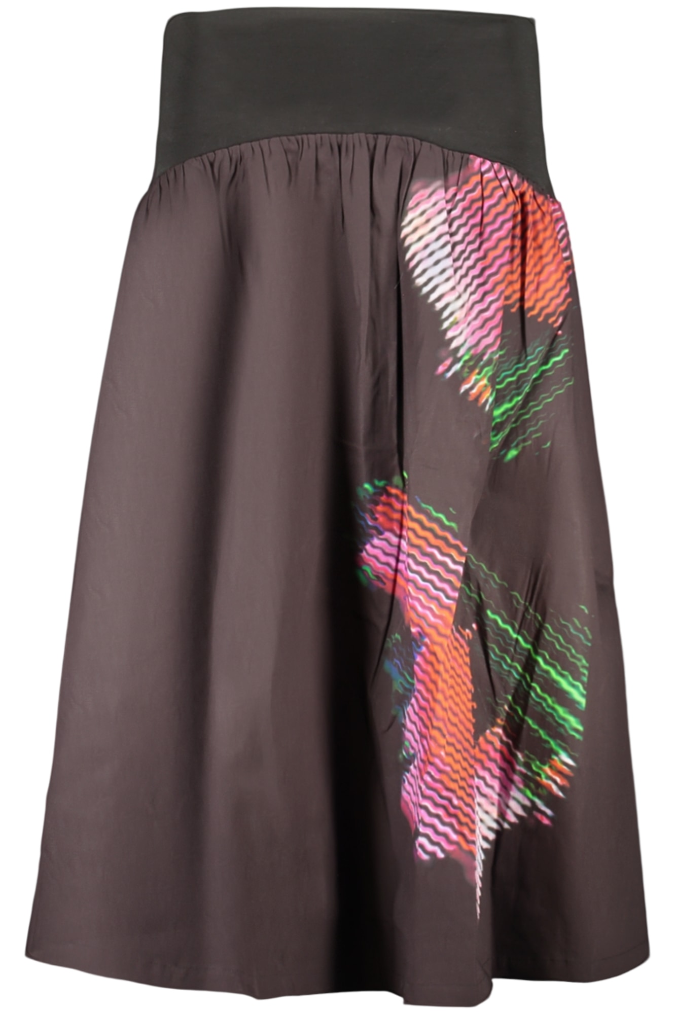 DESIGUAL DAMEN LANGER ROCK SCHWARZ