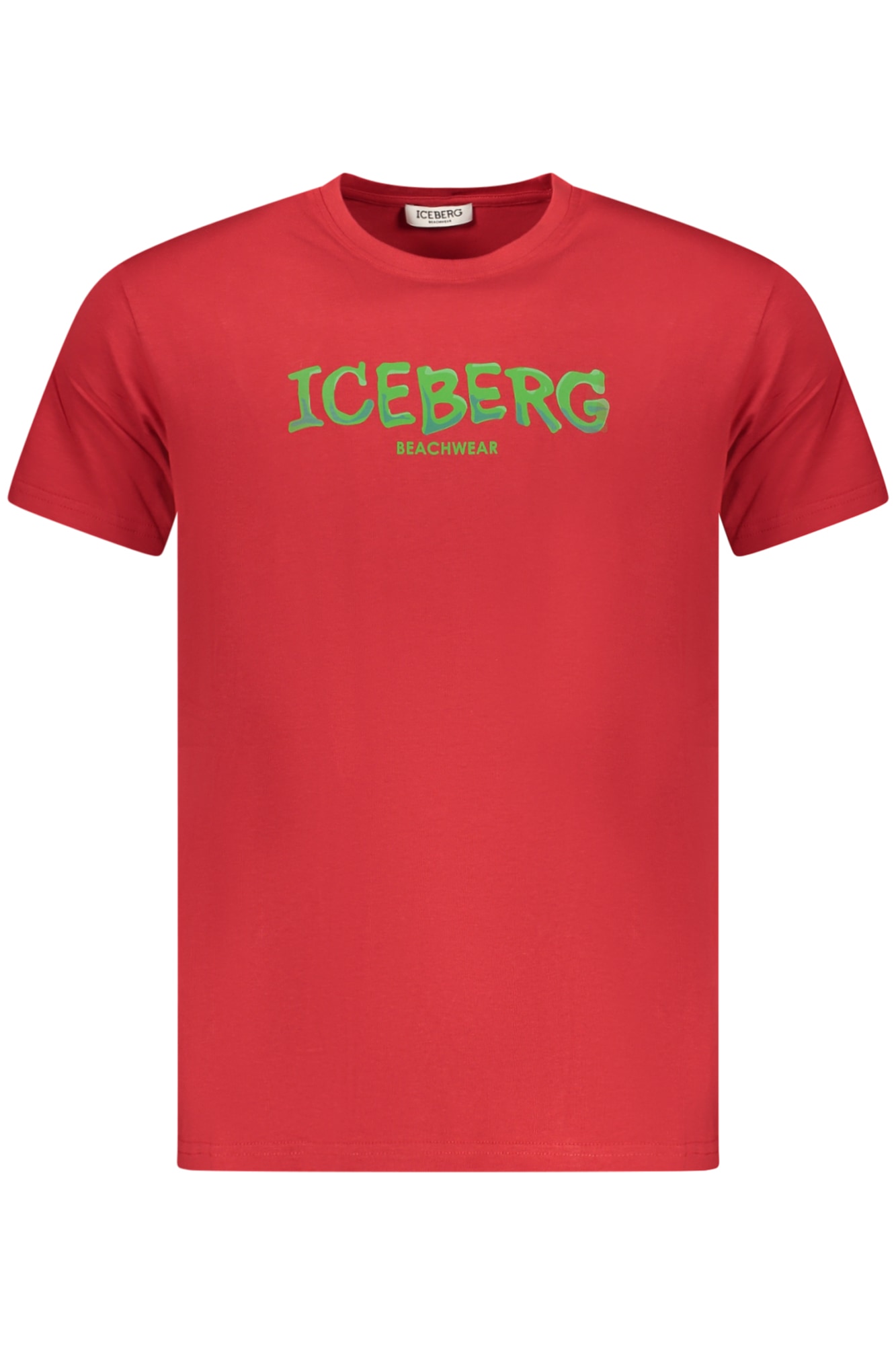 ICEBERG Herren-Kurzarmshirt, Rot