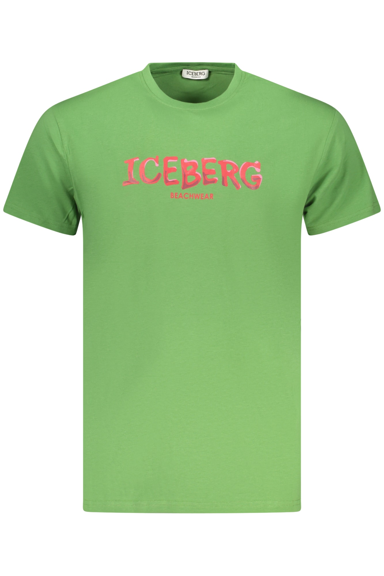 ICEBERG Herren-Kurzarm-T-Shirt Grün