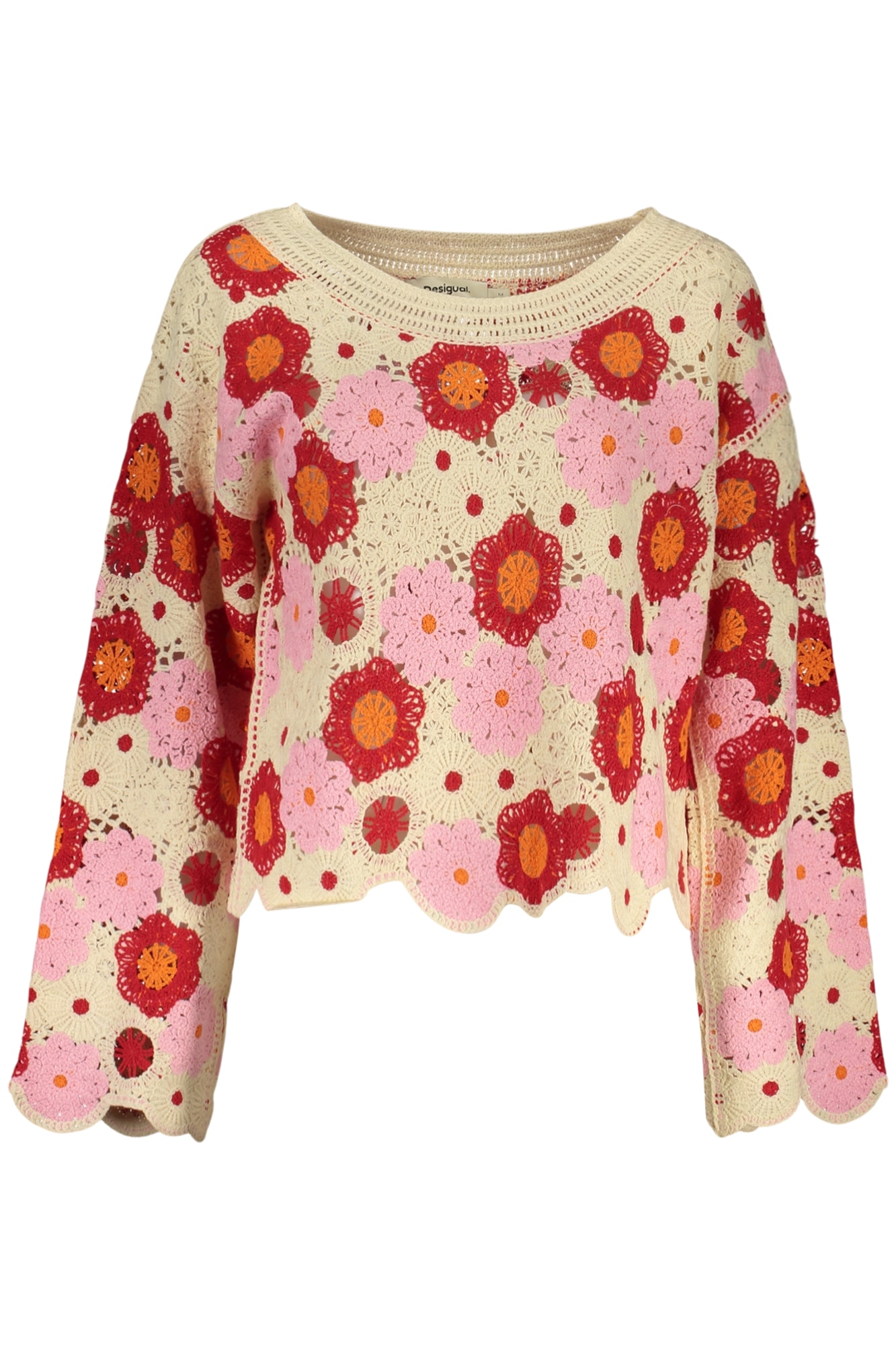 DESIGUAL DAMENPULLOVER IN BEIGE