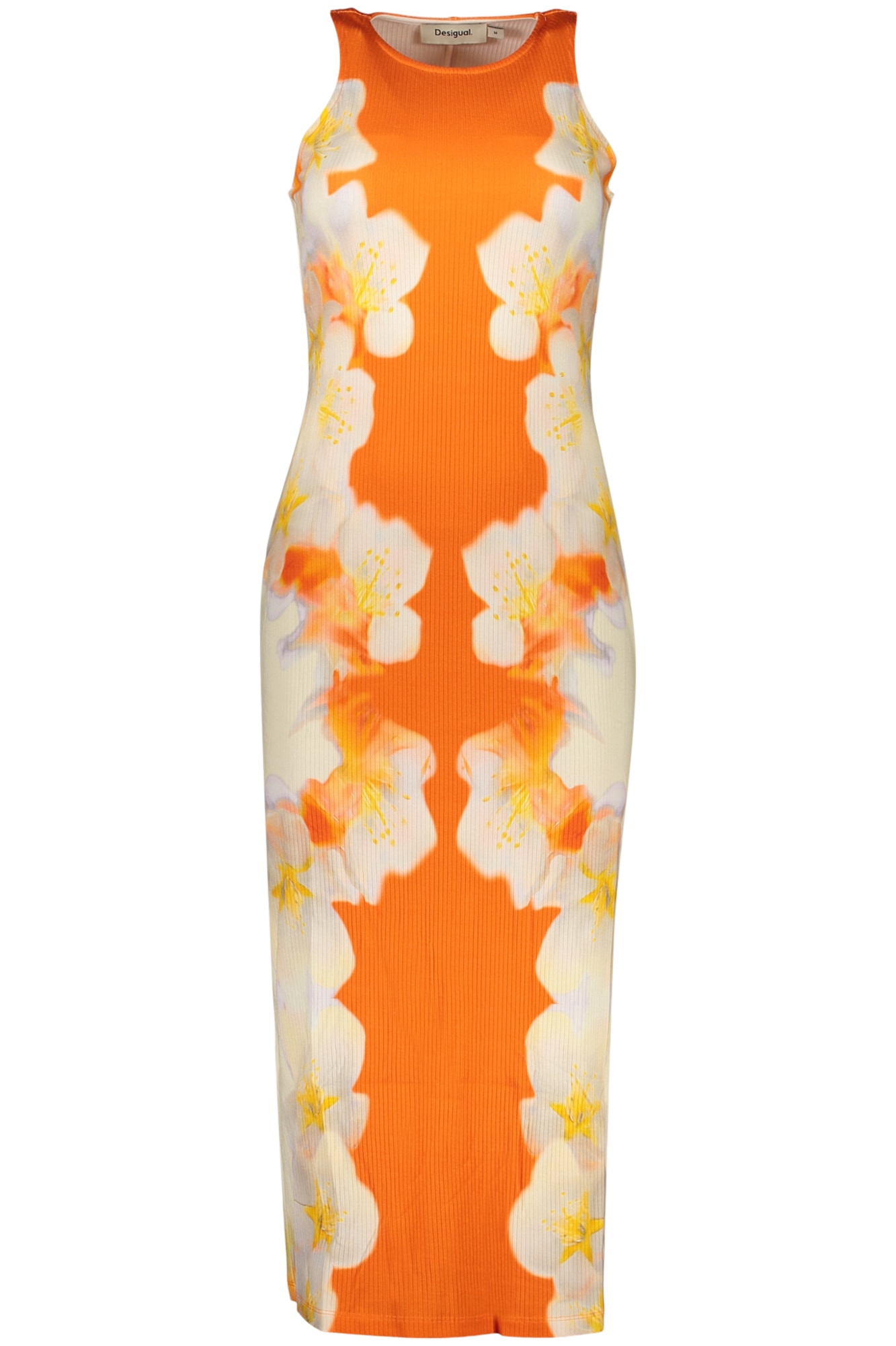 DESIGUAL DAMEN LANGES KLEID ORANGE
