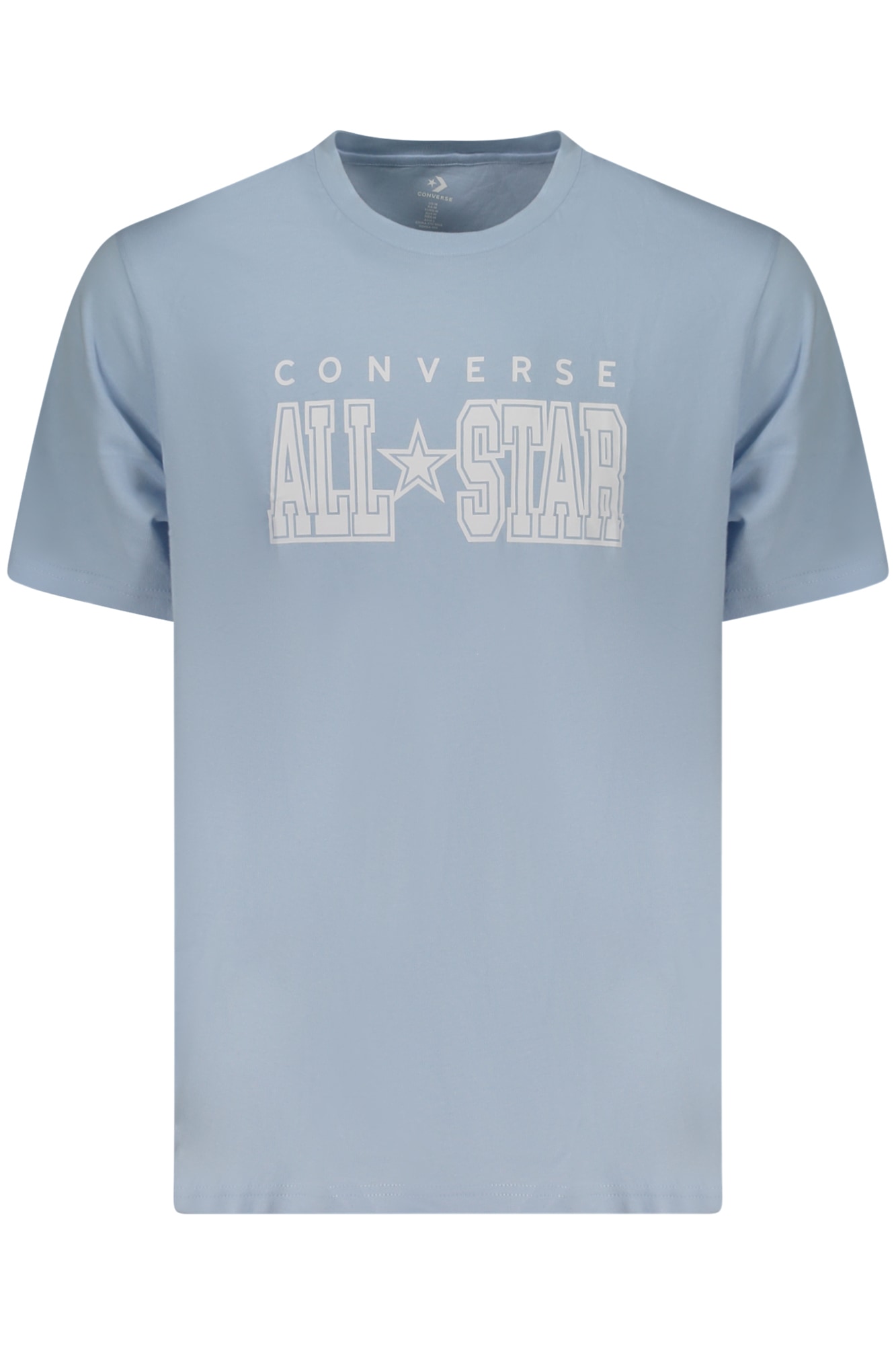 CONVERSE Herren-T-Shirt mit kurzen Ärmeln, blau