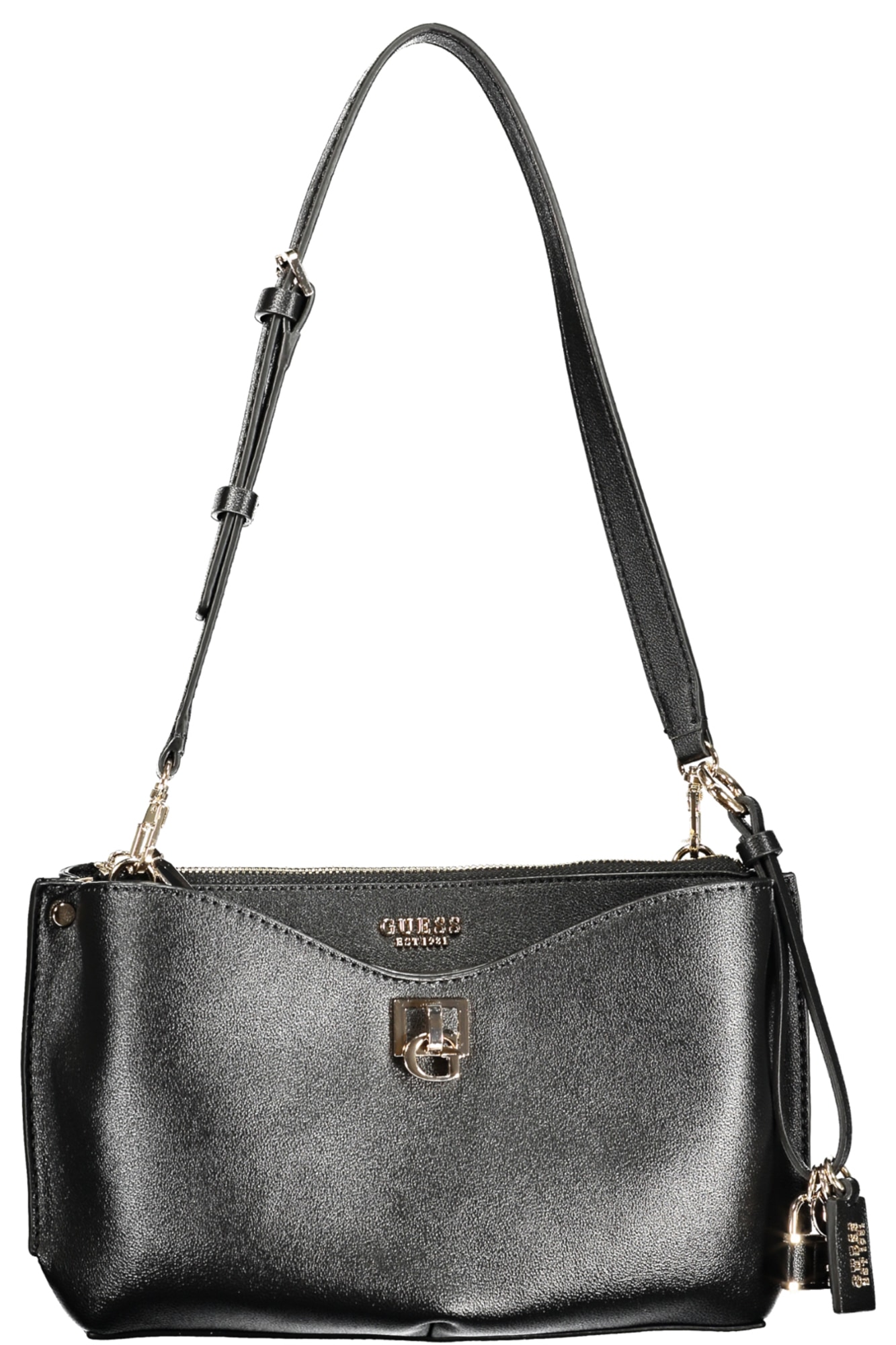 SCHWARZE DAMENTASCHE VON GUESS JEANS