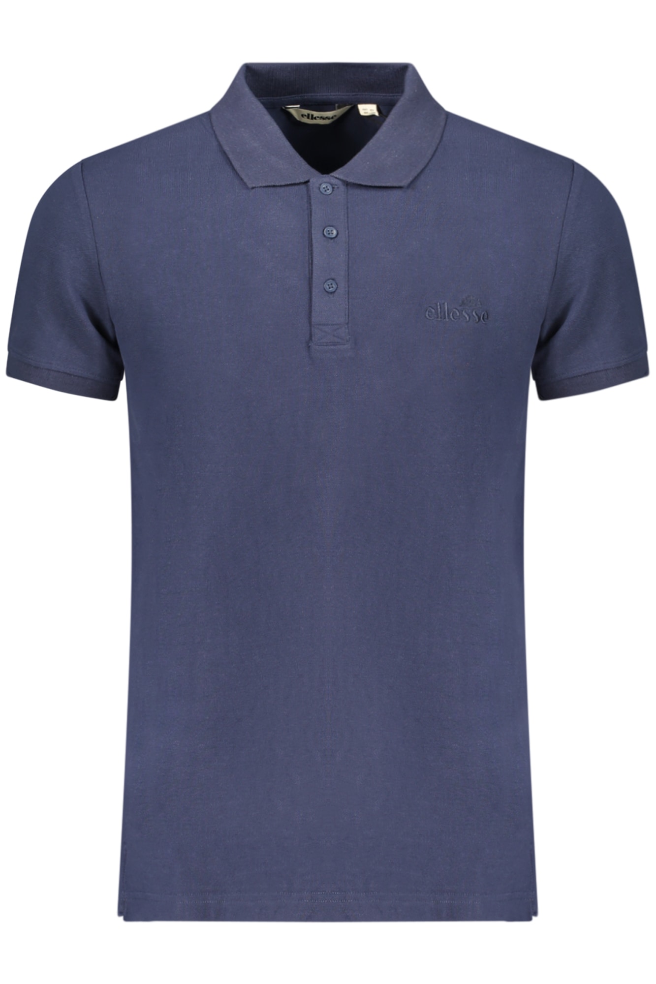 ELLESSE Herren-Poloshirt mit kurzen Ärmeln, blau