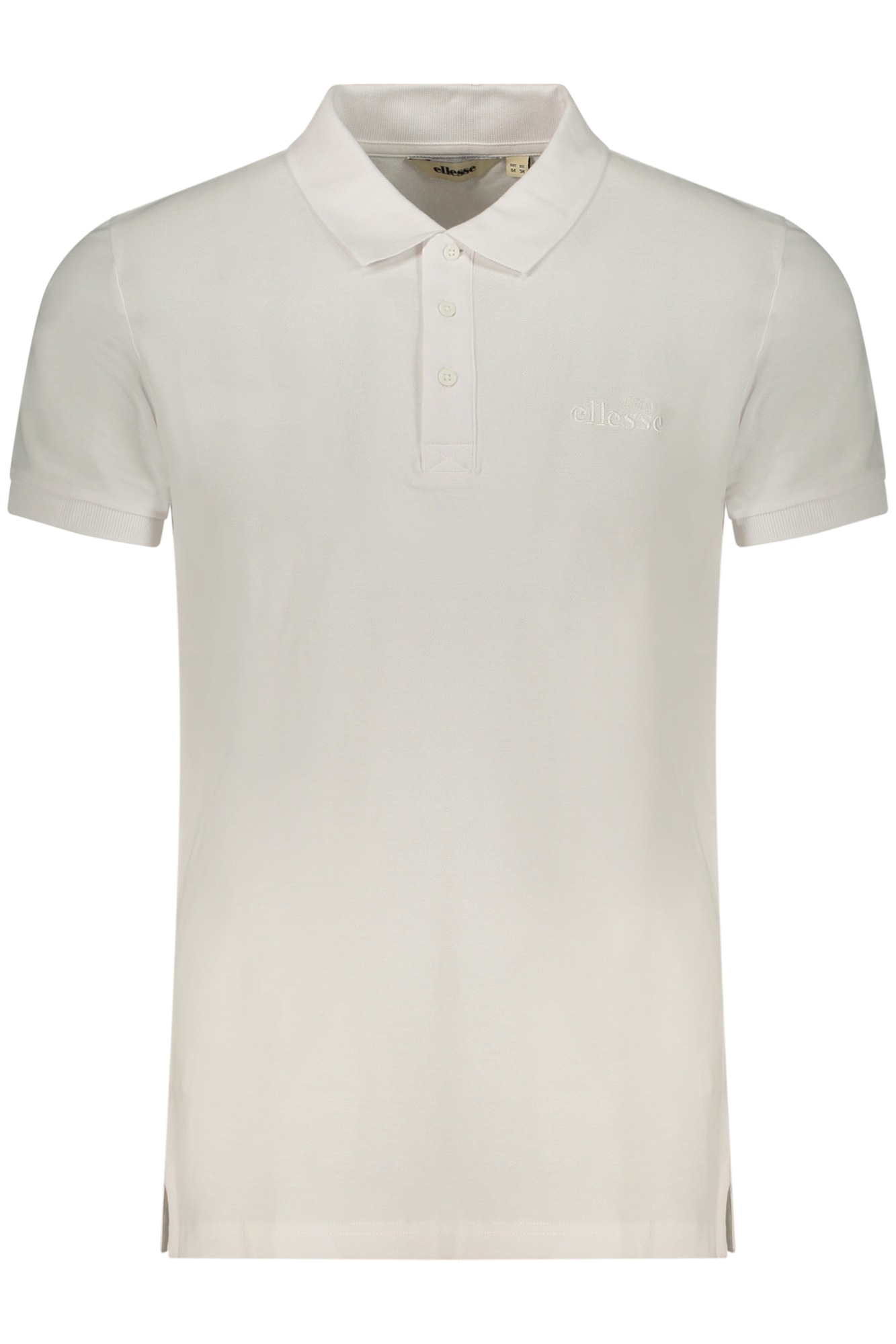 ELLESSE Herren-Poloshirt mit kurzen Ärmeln, weiß