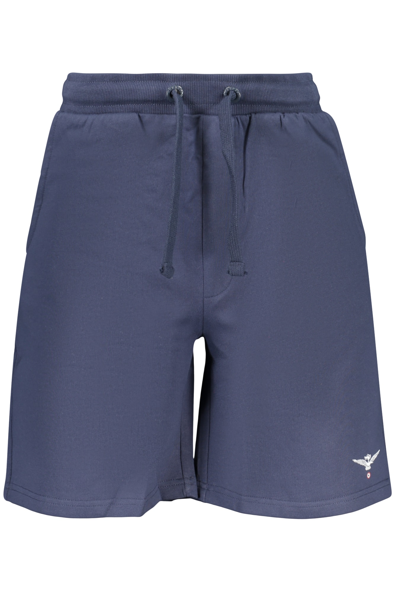 Kurze Trainingshose für Herren der Militärakademie, blau