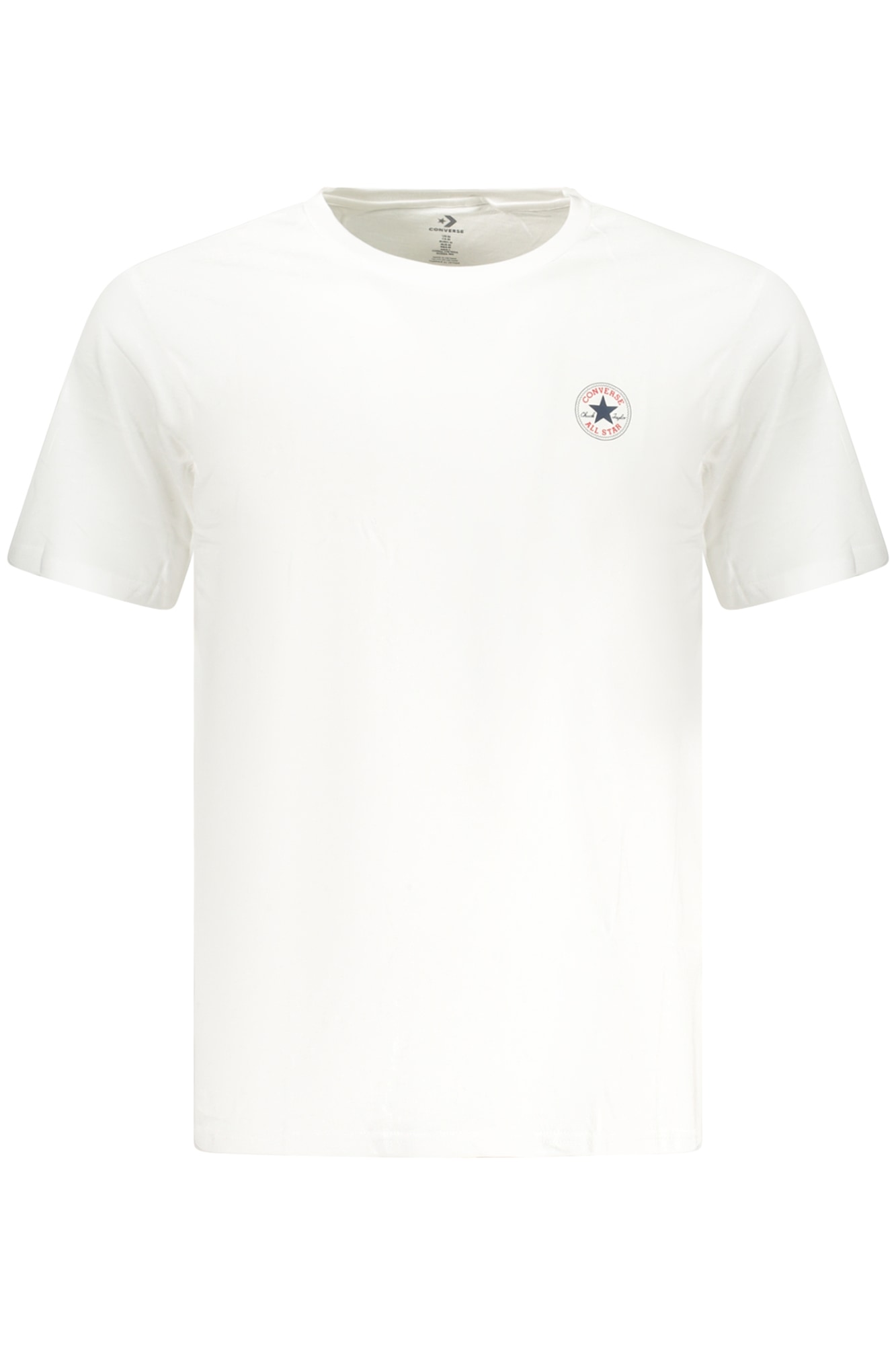 Converse Herren Kurzarm-T-Shirt, Weiß