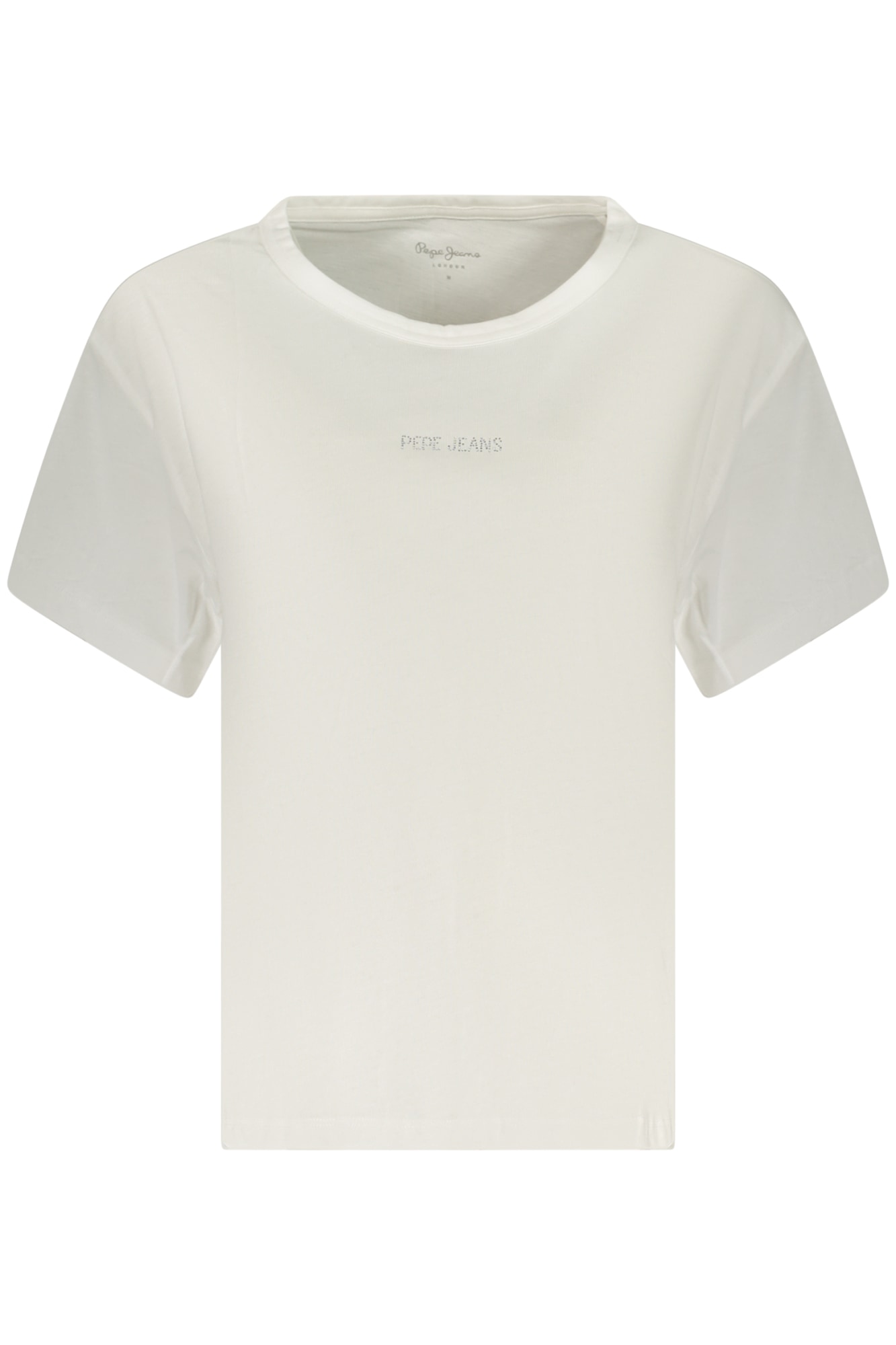 PEPE JEANS DAMEN KURZARM-T-SHIRT WEISS