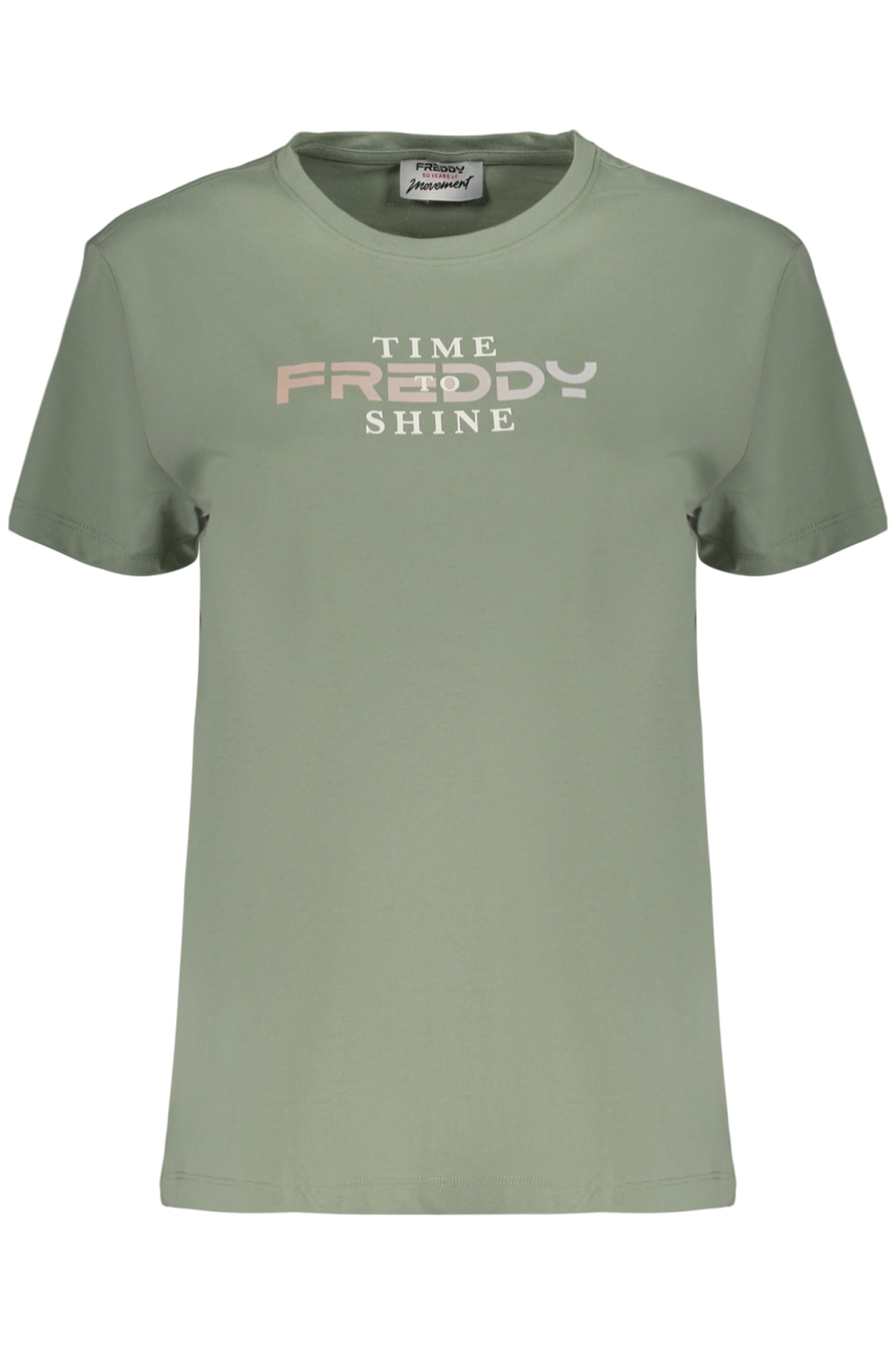 FREDDY DAMEN-KURZARM-GRÜNES T-SHIRT