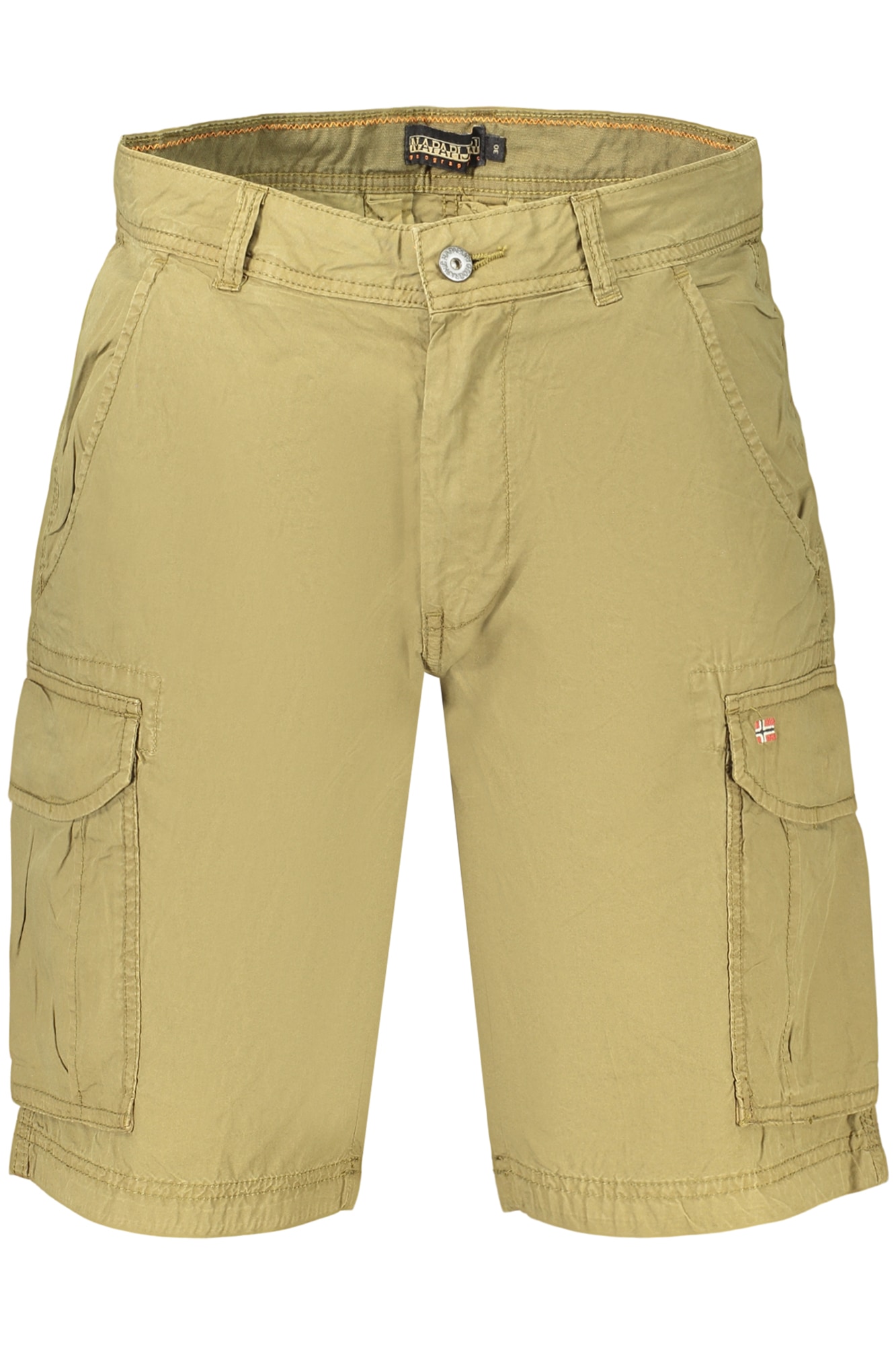 NAPAPIJRI GRÜNE BERMUDA-SHORTS FÜR MÄNNER