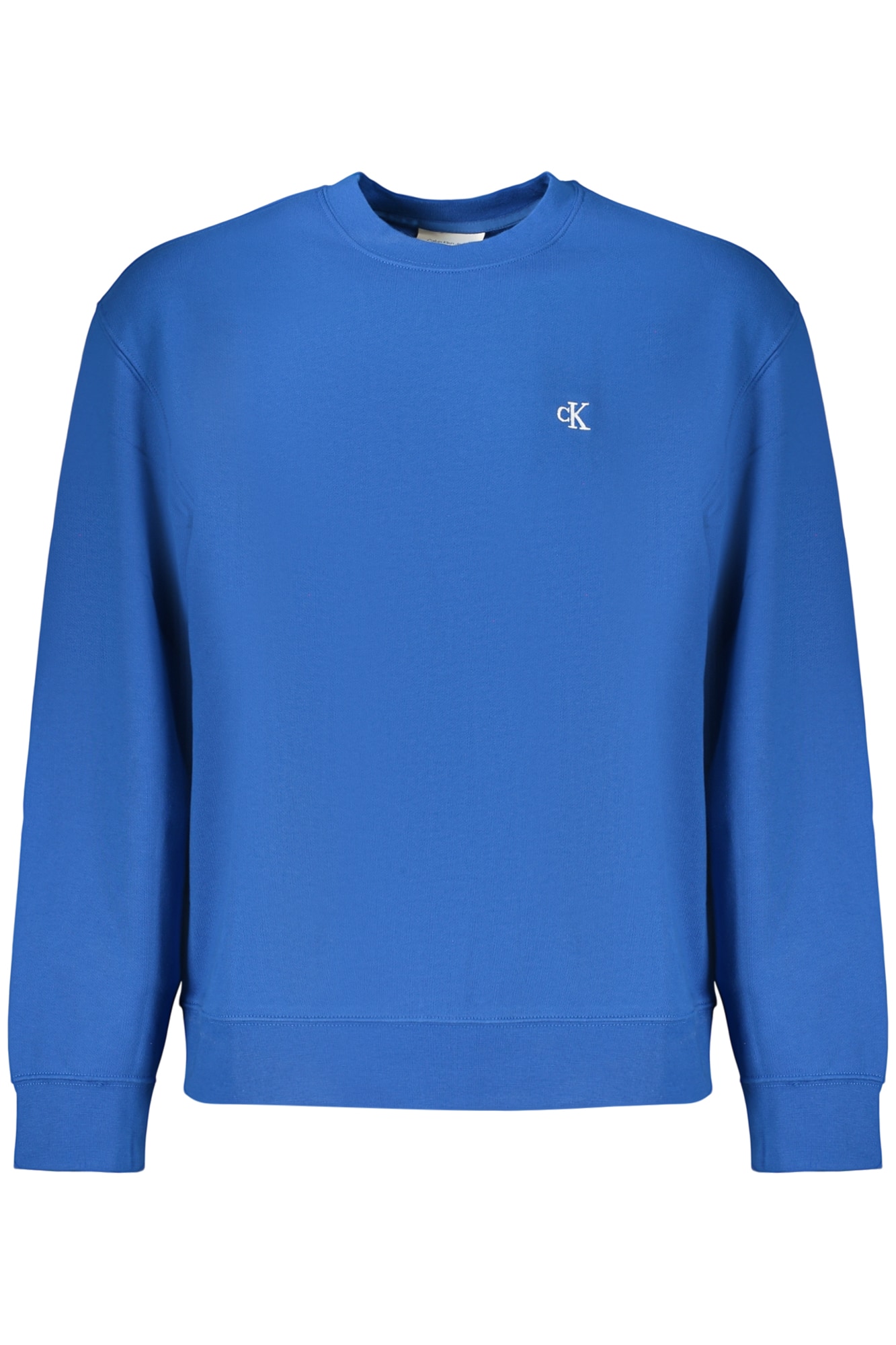CALVIN KLEIN HERREN-SWEATSHIRT, BLAU, MIT REISSVERSCHLUSS