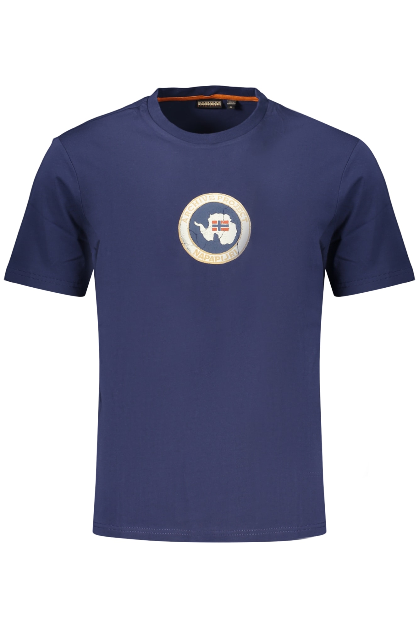 NAPAPIJRI Herren-T-Shirt mit kurzen Ärmeln, blau