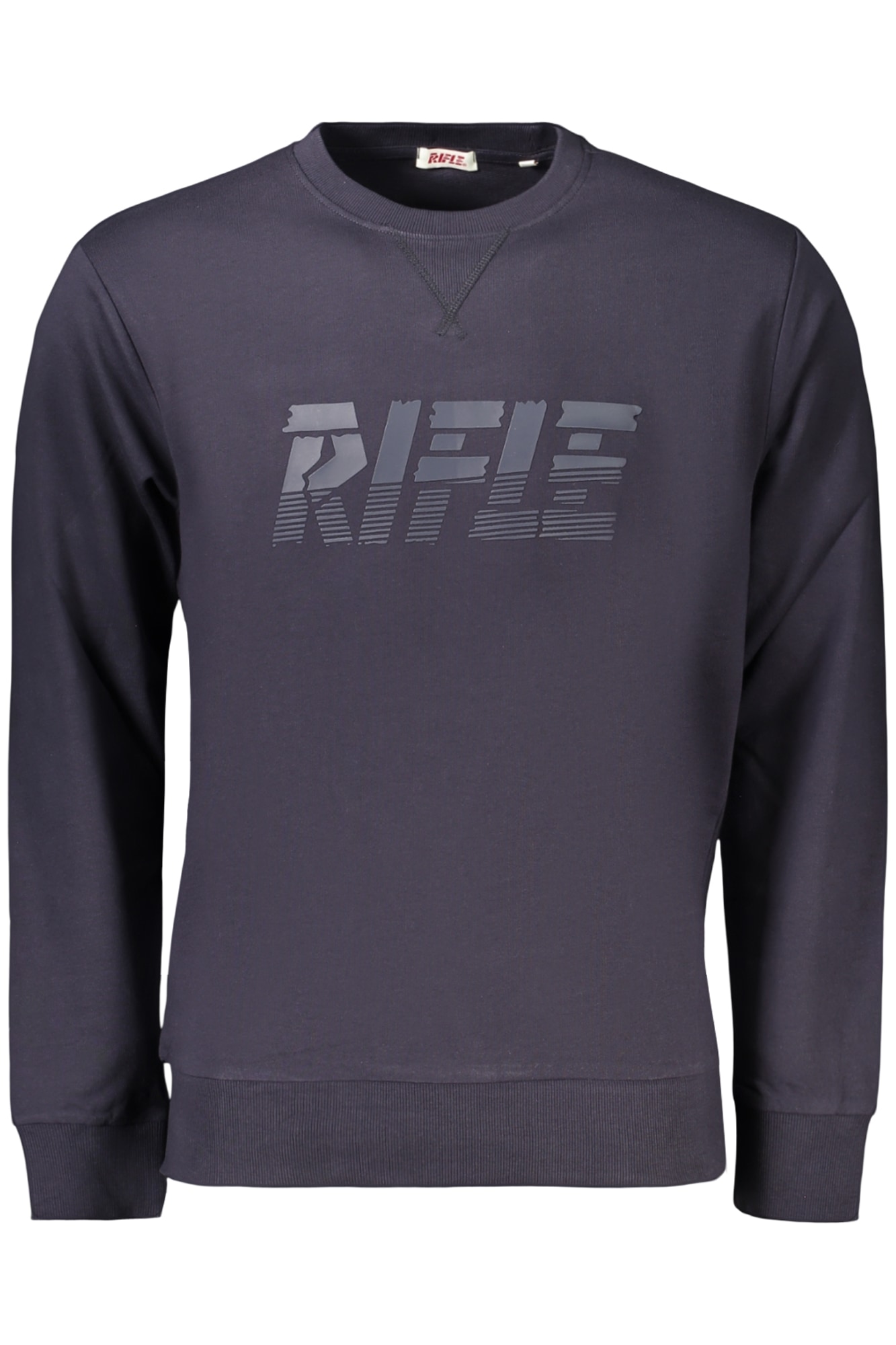 RIFLE Herren-Sweatshirt mit Reißverschluss, blau