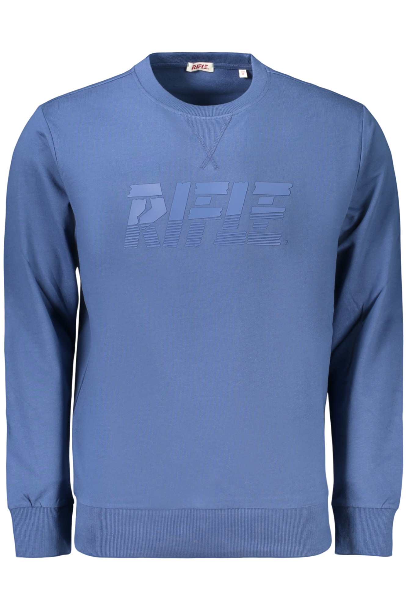 RIFLE Herren-Sweatshirt mit Reißverschluss, blau