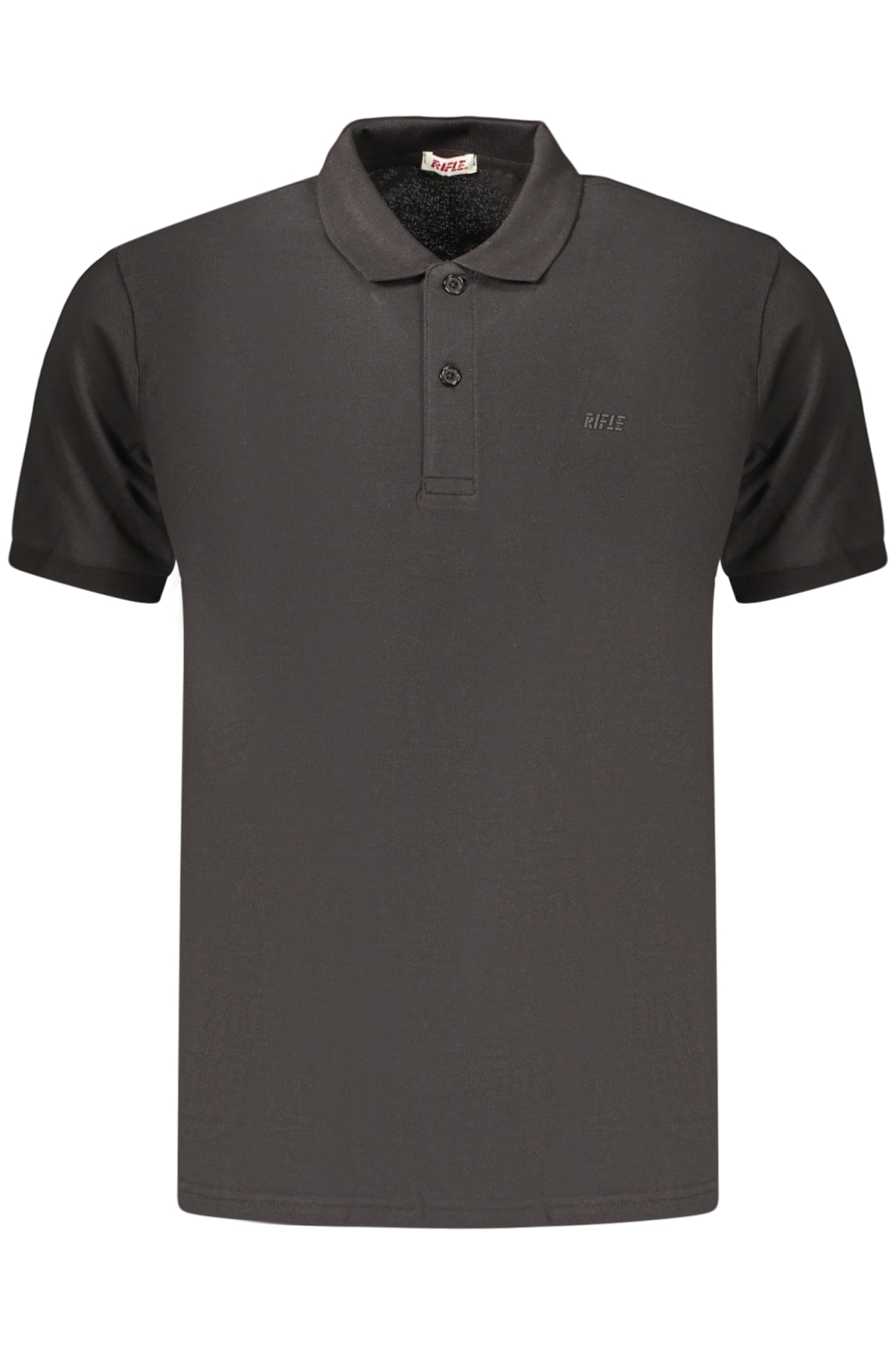 RIFLE POLO KURZARM HERREN SCHWARZ