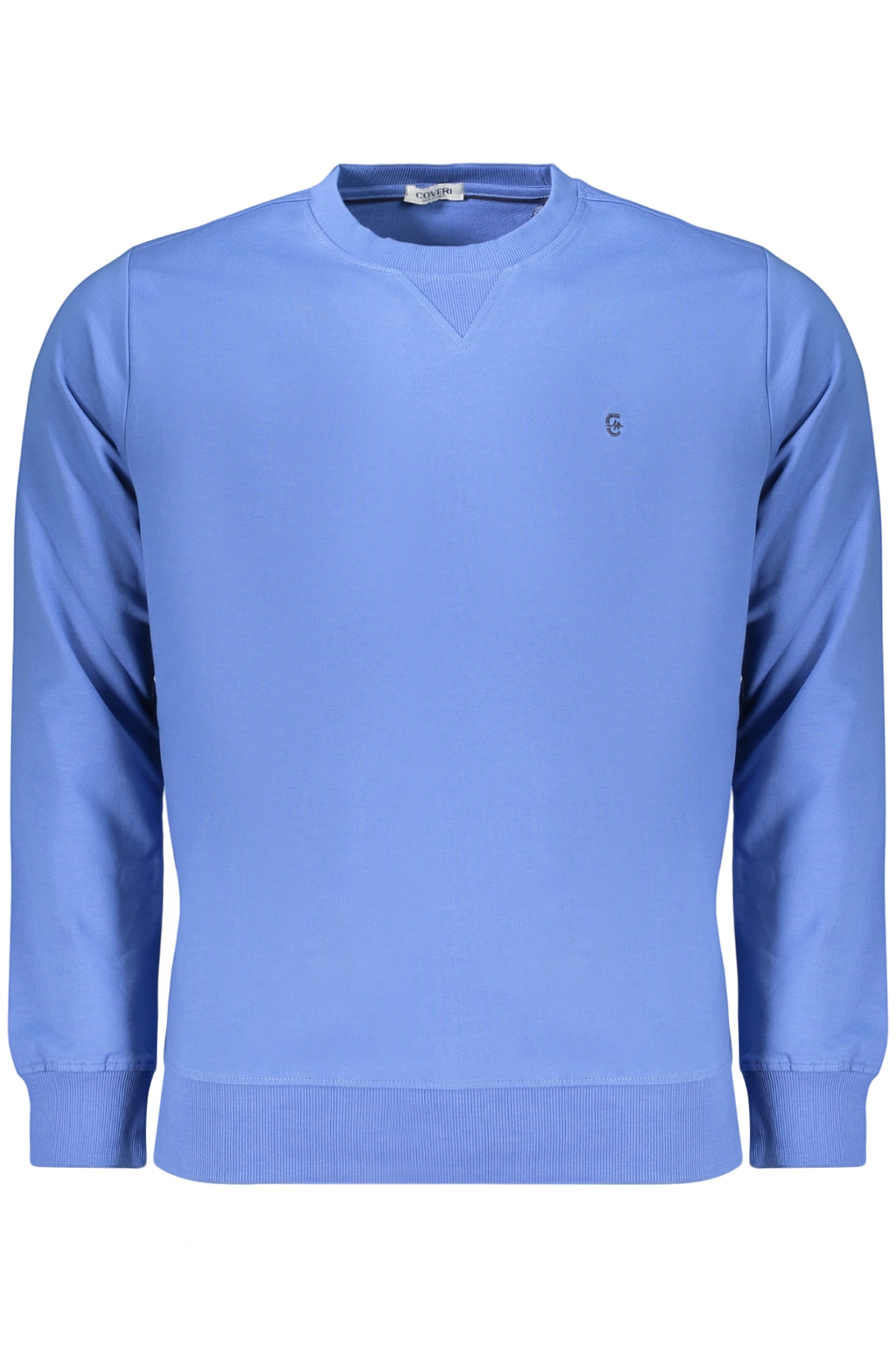 COVERI MOVING HERREN BLAUES SWEATSHIRT OHNE REISSVERSCHLUSS