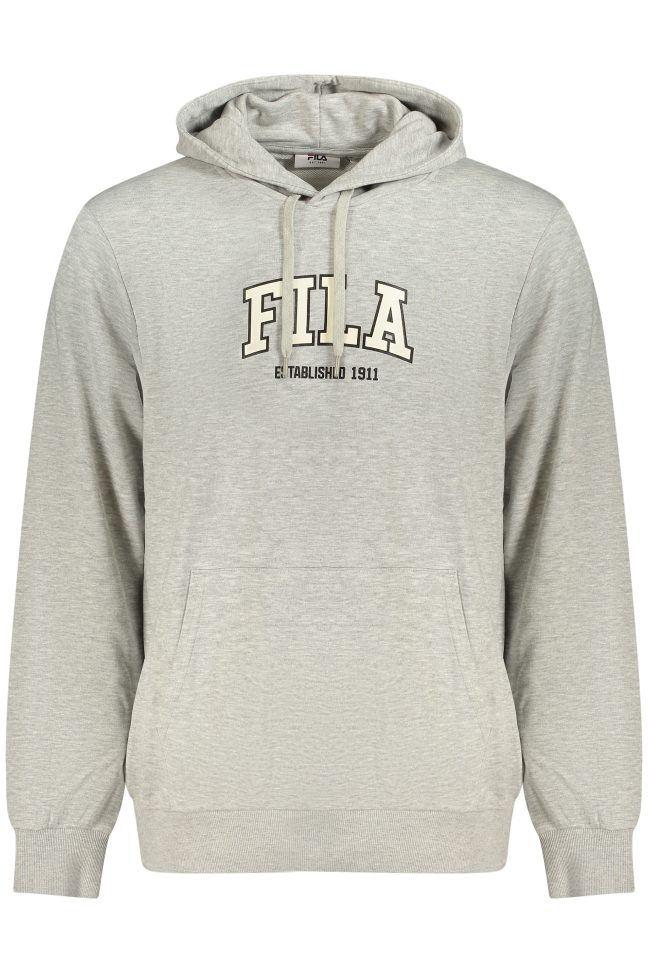 FILA Herren-Sweatshirt mit Reißverschluss, grau