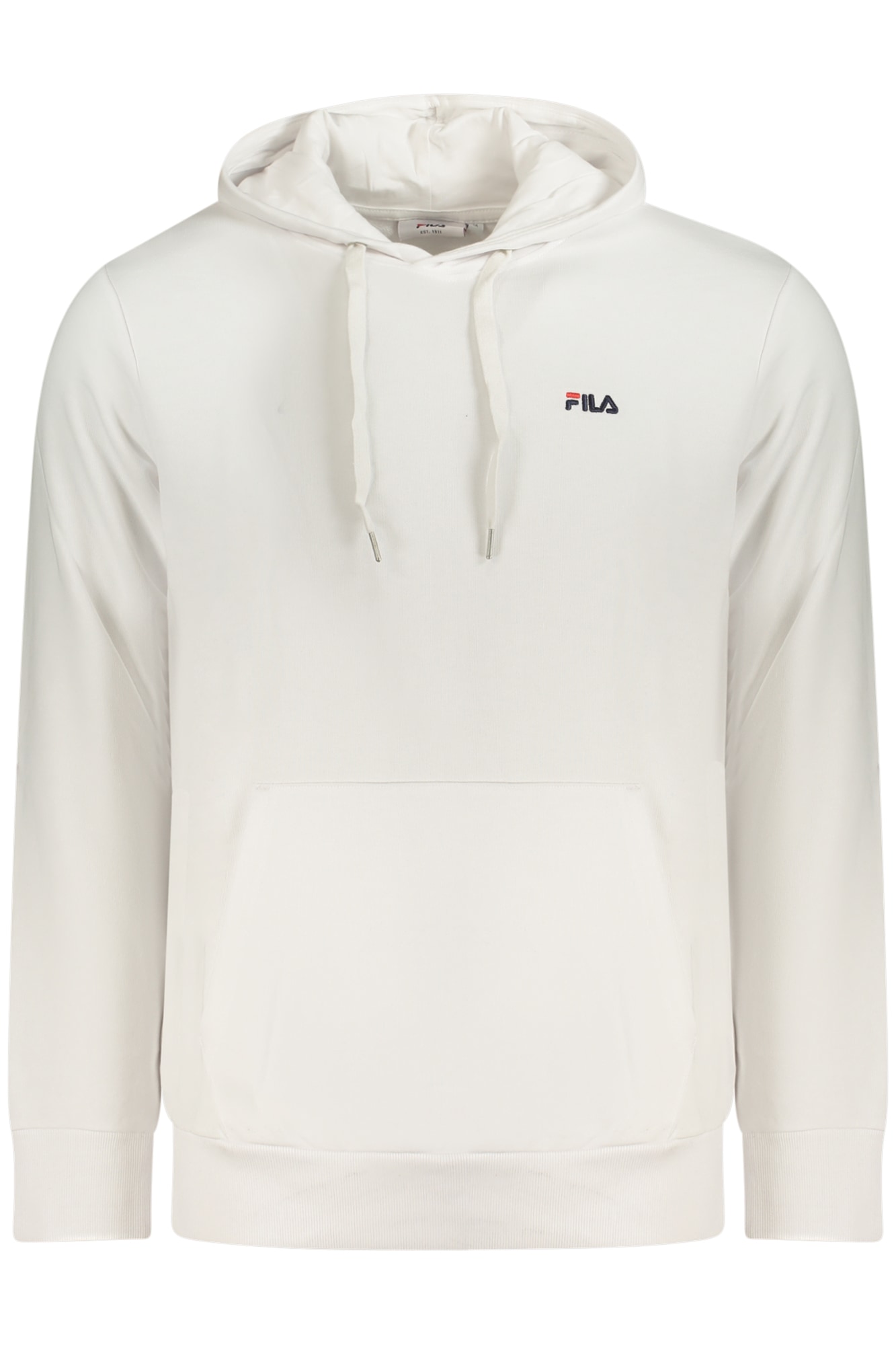 FILA Herren-Sweatshirt mit Reißverschluss, weiß