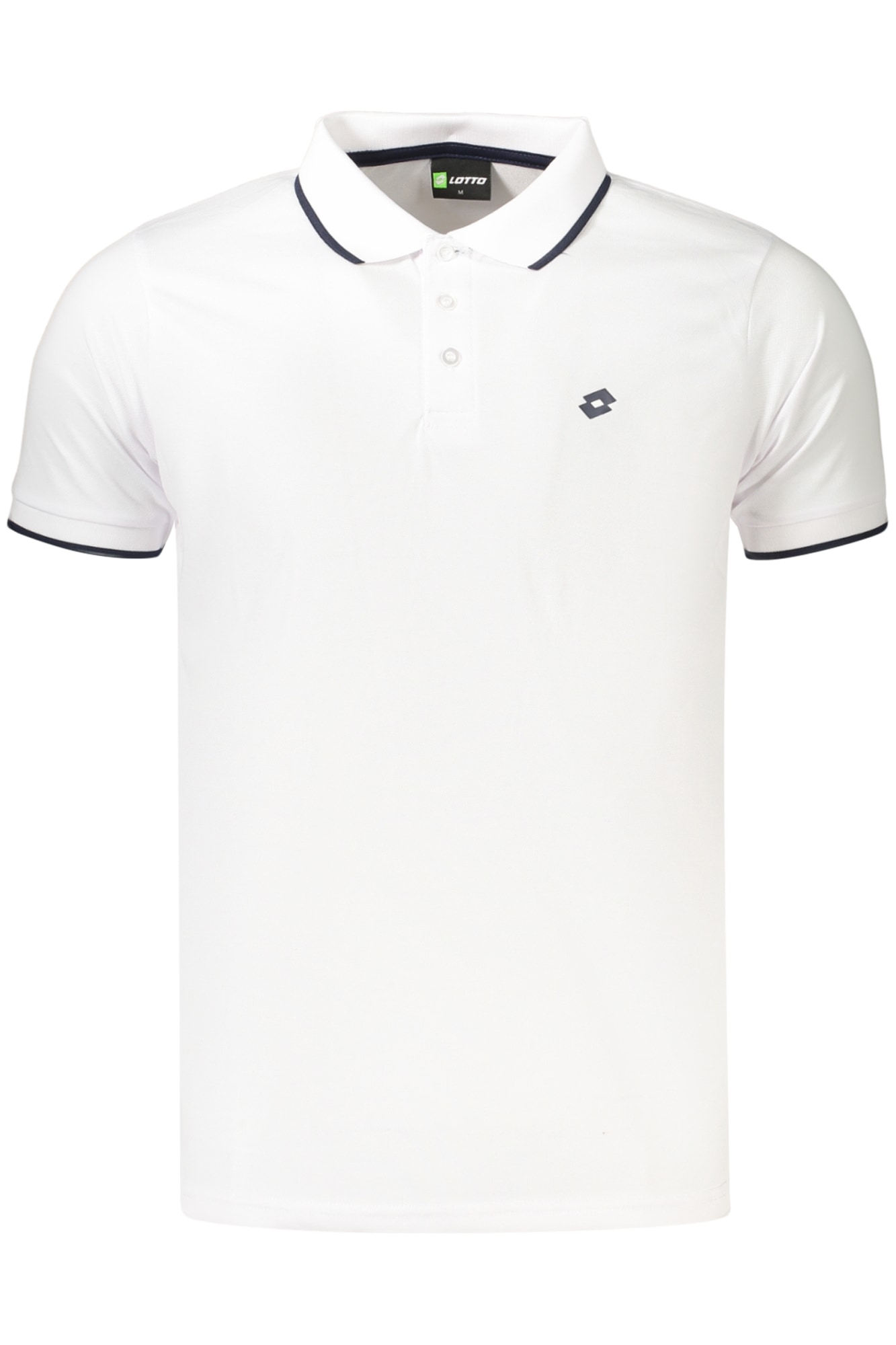 LOTTO Herren-Poloshirt, kurzärmelig, weiß