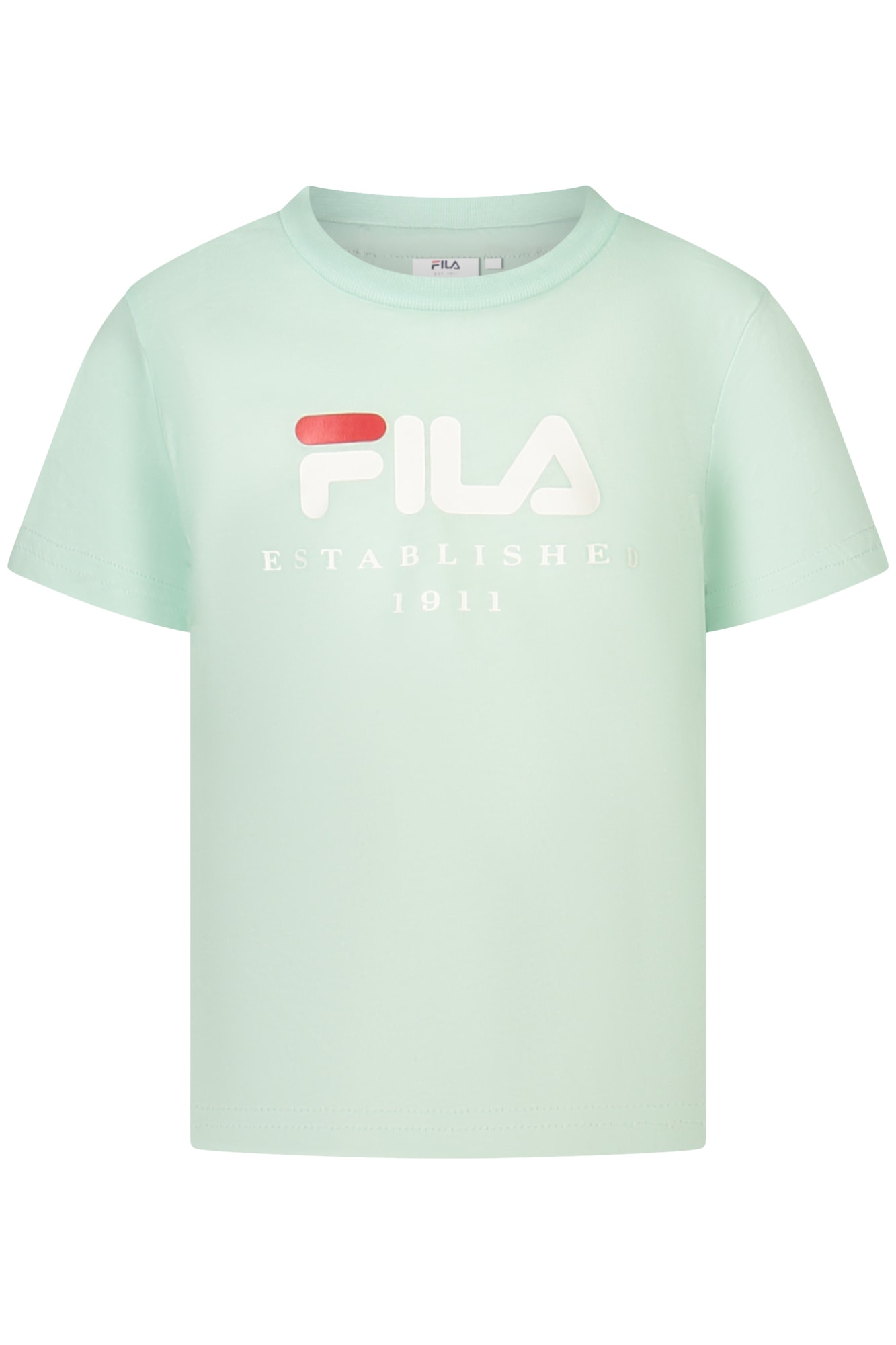 FILA Mädchen-T-Shirt mit kurzen Ärmeln, Grün