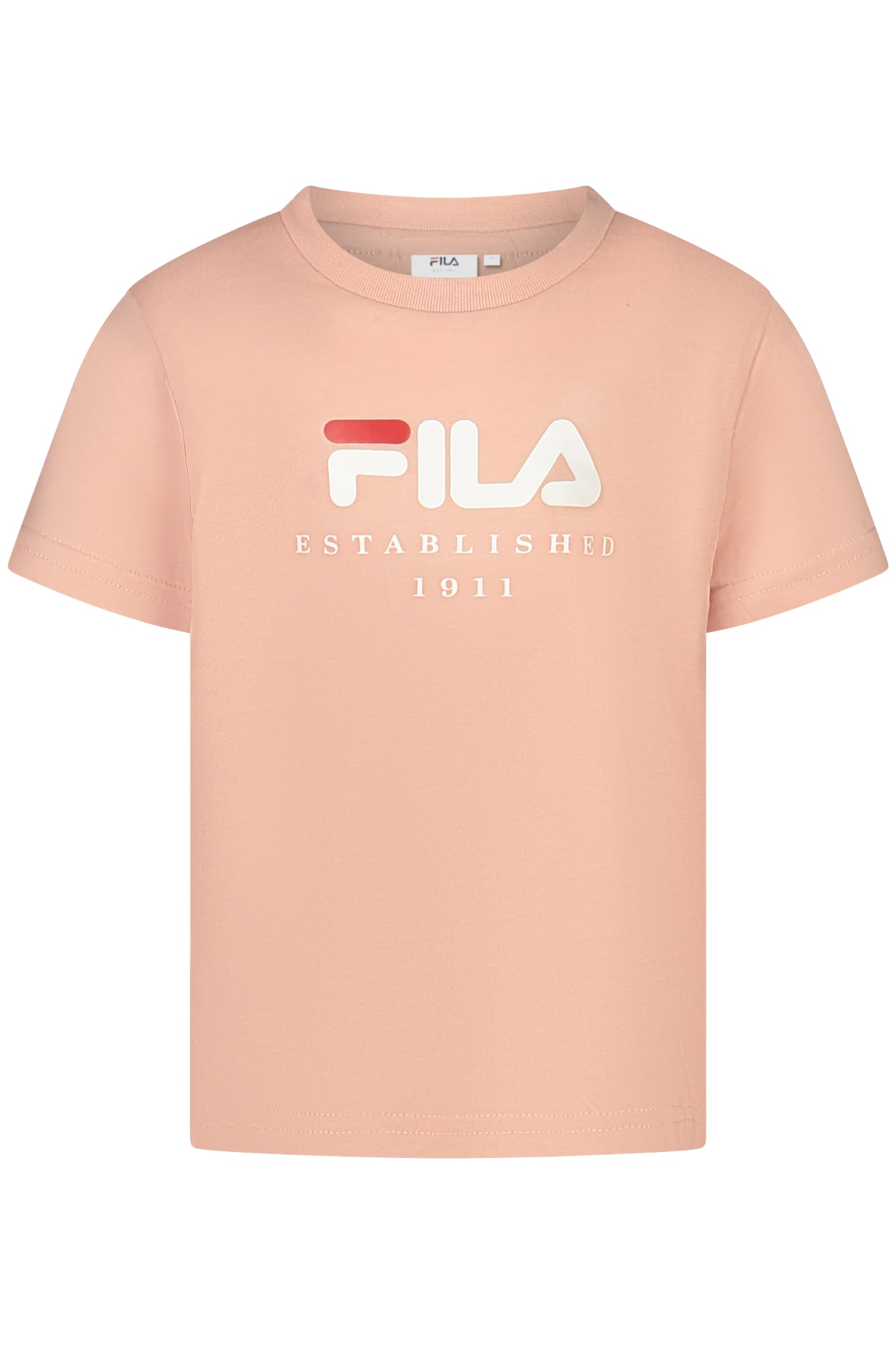 FILA Kurzarm-T-Shirt für Mädchen, Rosa