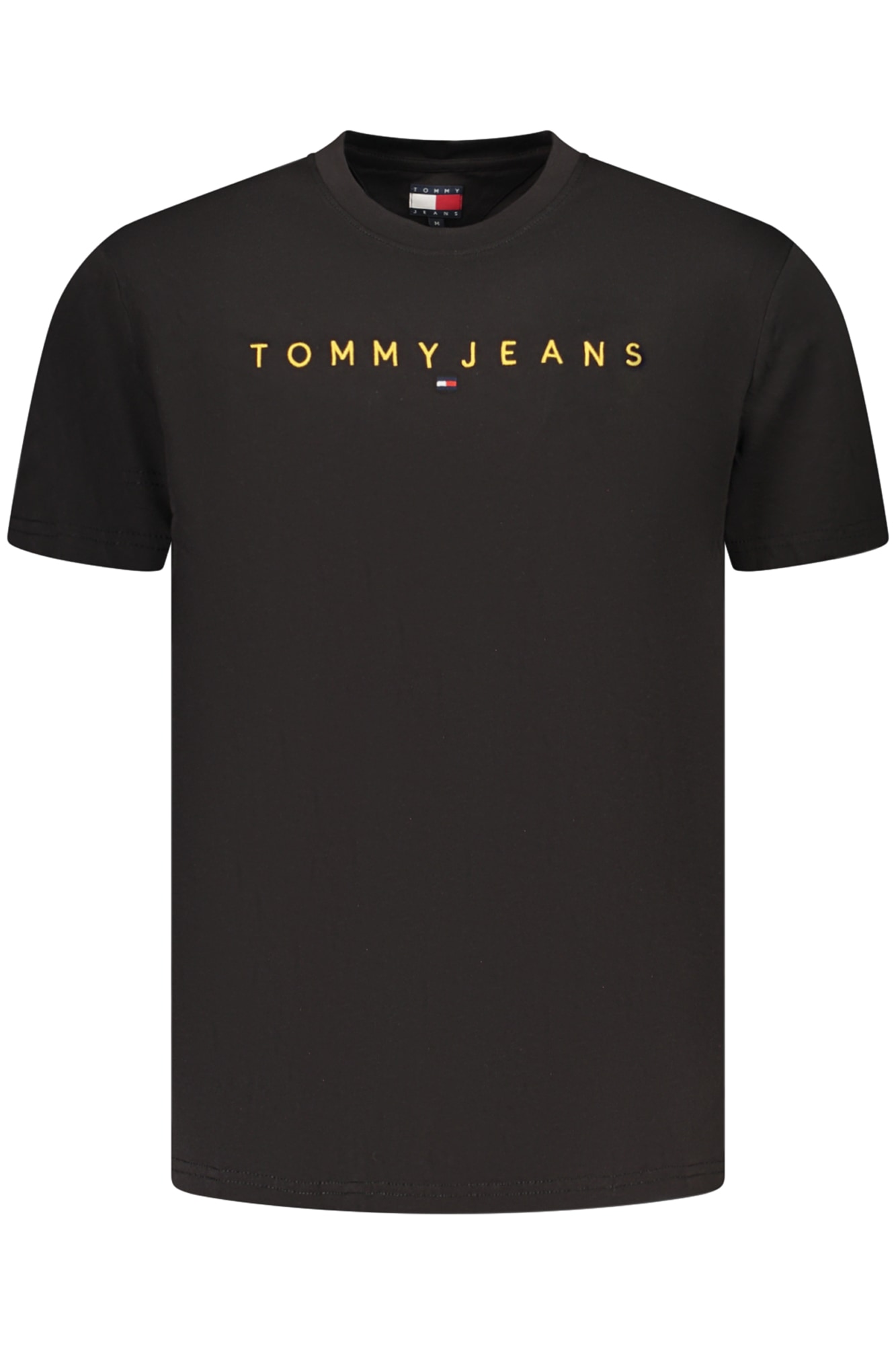 TOMMY HILFIGER HERREN-T-SHIRT MIT KURZEN ÄRMELN, SCHWARZ