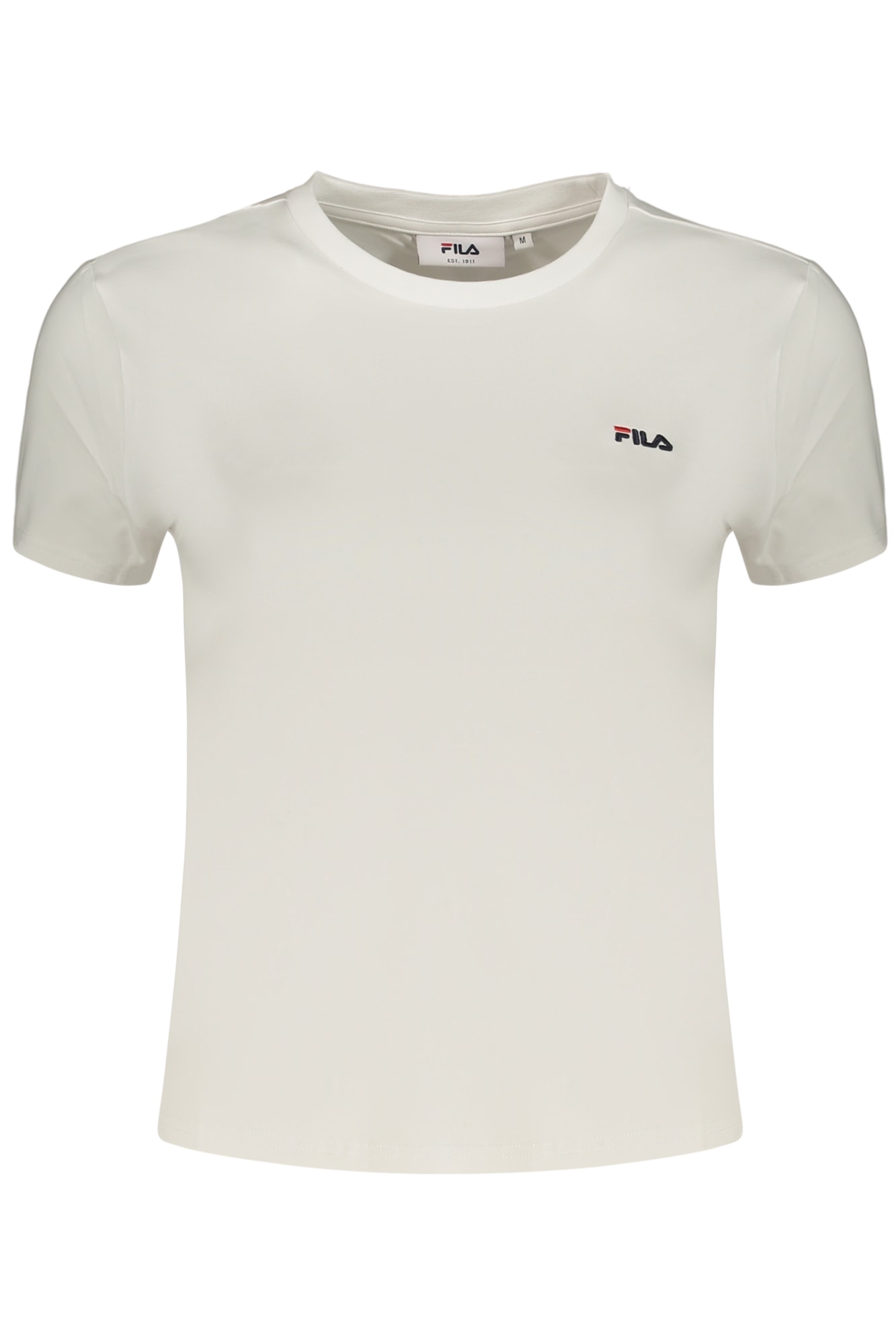FILA DAMEN-T-SHIRT MIT KURZEN ÄRMELN, WEISS