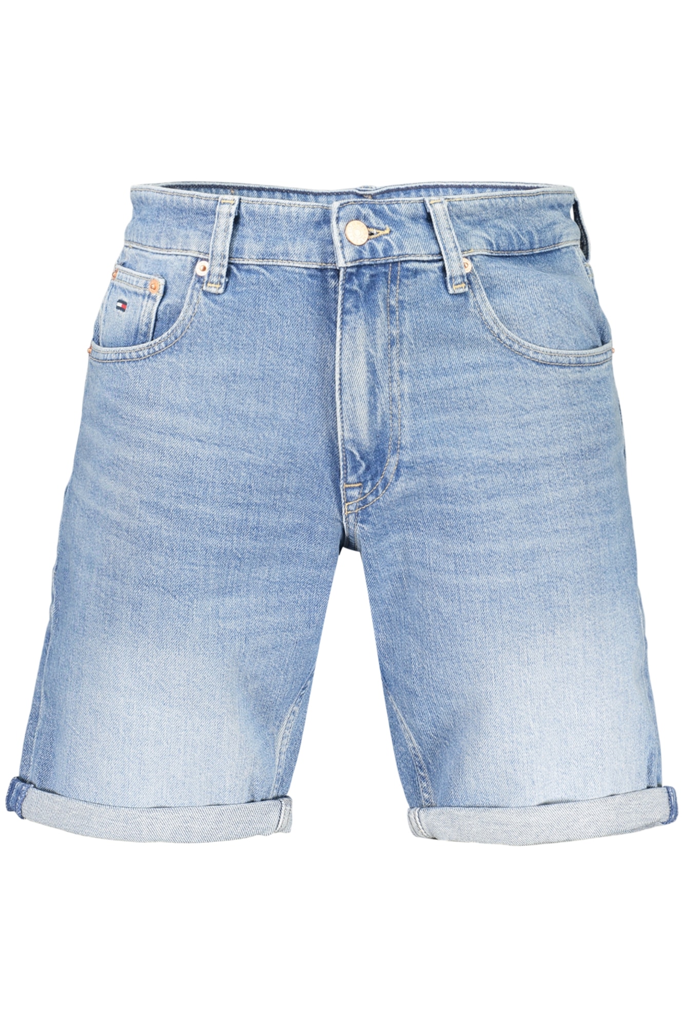 TOMMY HILFIGER HERREN-JEANS-SHORTS (BLAU)