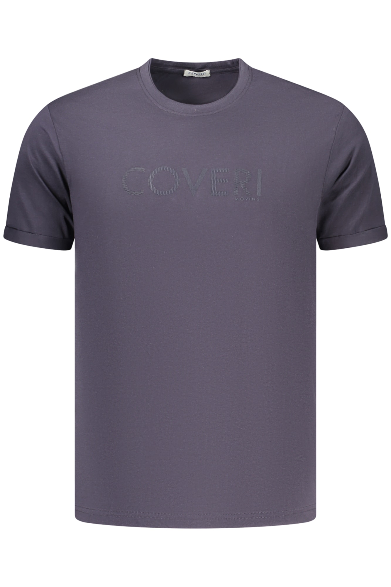 COVERI MOVING Herren-T-Shirt mit kurzen Ärmeln, blau