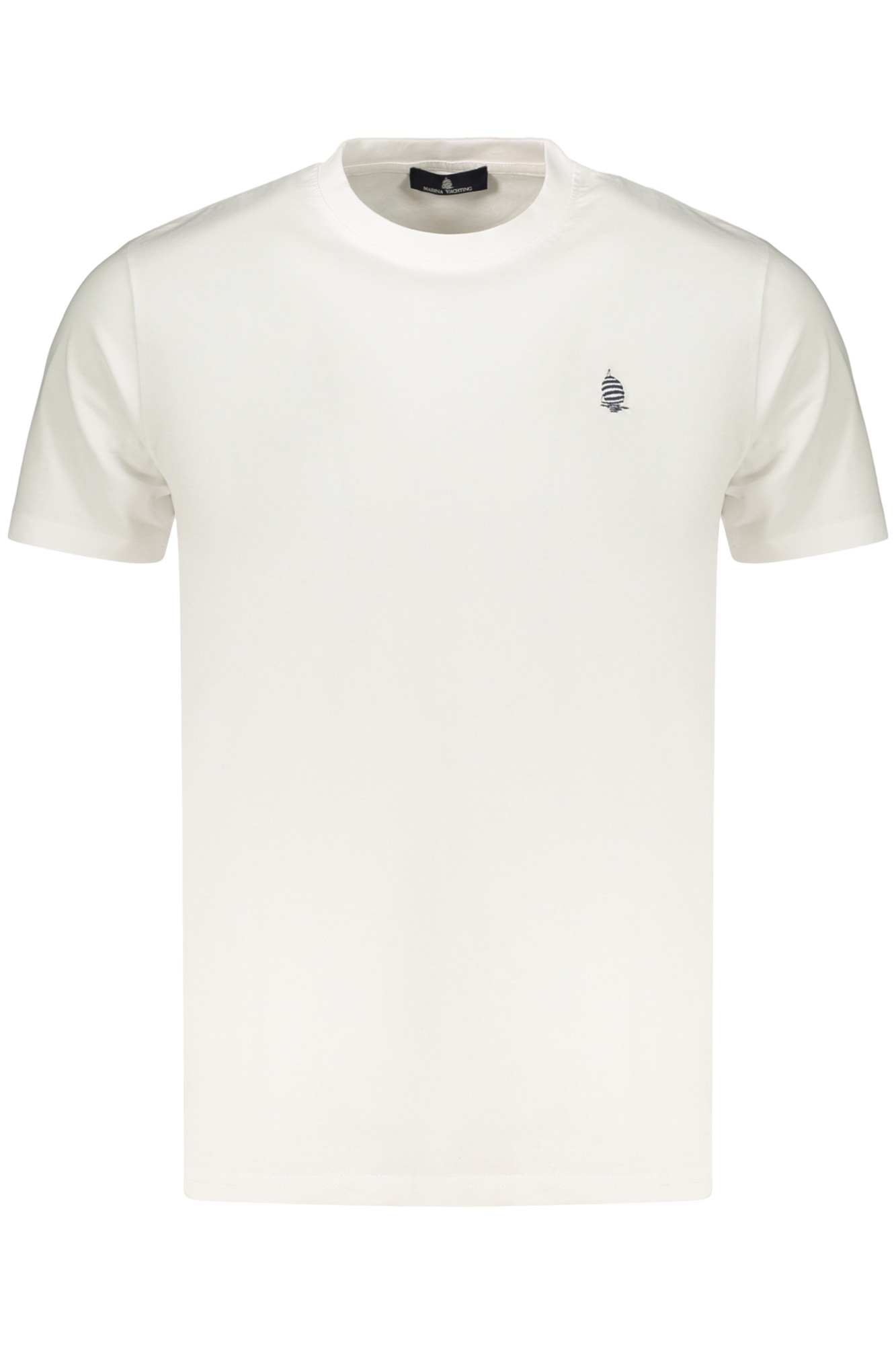 MARINA YACHTING HERREN-KURZARM-T-SHIRT WEISS