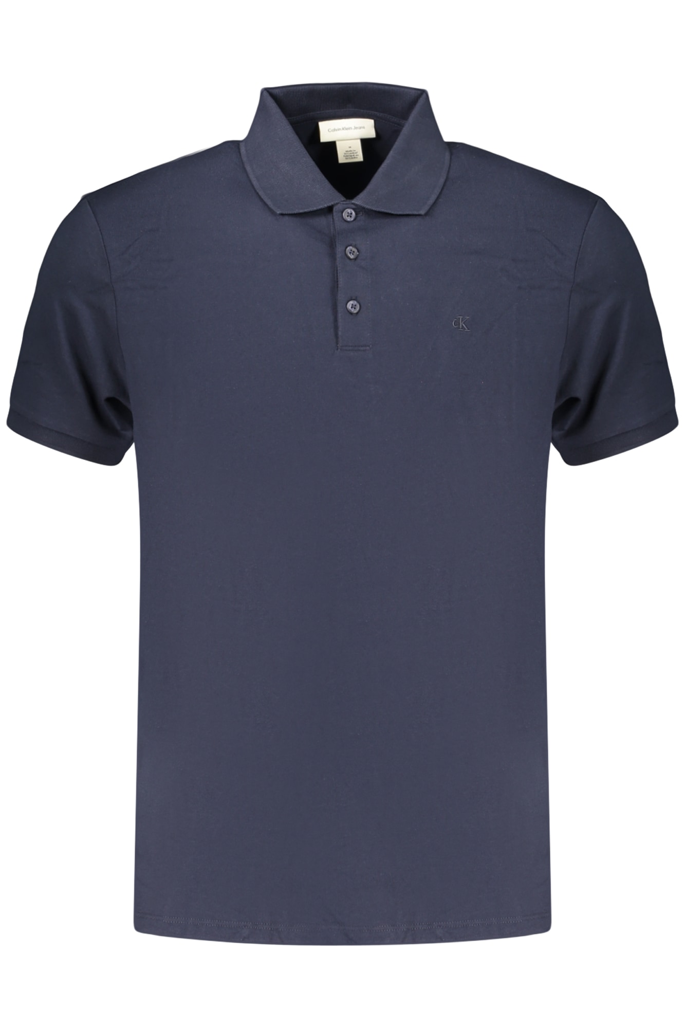 CALVIN KLEIN HERREN-POLOSHIRT MIT KURZEN ÄRMELN, BLAU