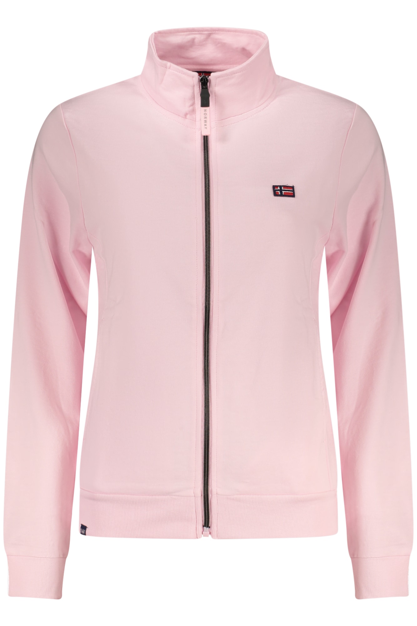NORWEGEN 1963 DAMEN ROSA REISSVERSCHLUSS-SWEATSHIRT