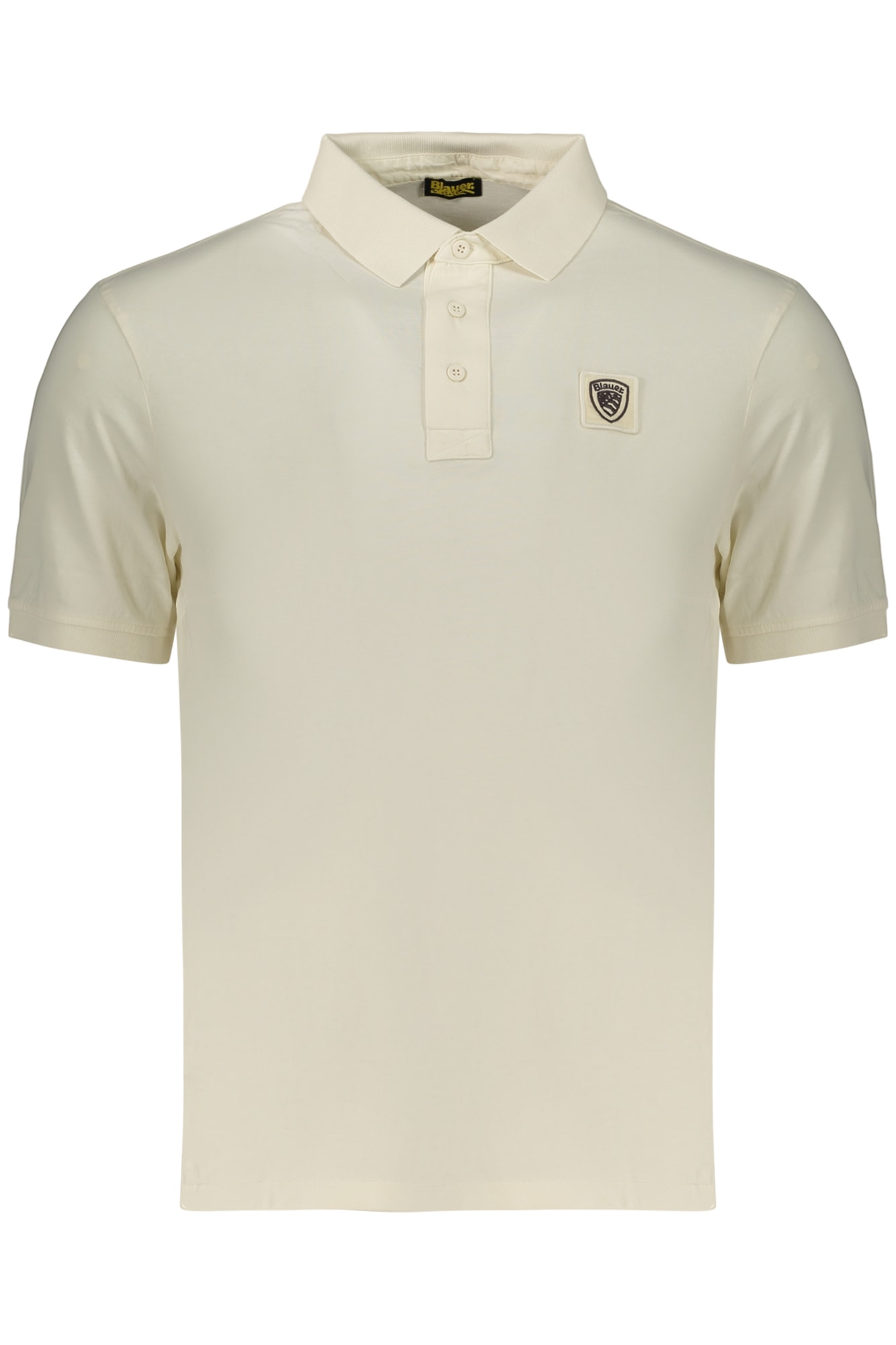 BLAUER APPAREL HERREN-POLOSHIRT MIT KURZEN ÄRMELN, WEISS