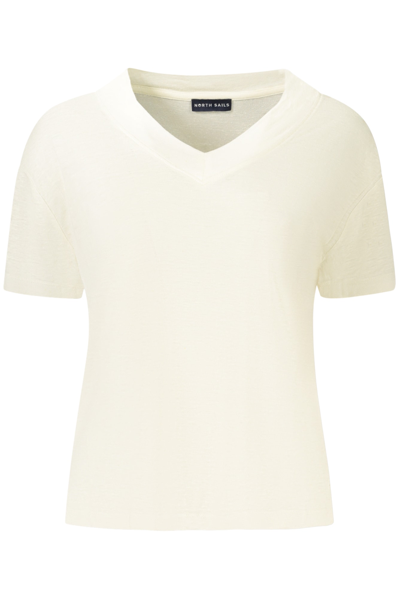 NORTH SAILS DAMEN-T-SHIRT MIT KURZEN ÄRMELN, WEISS