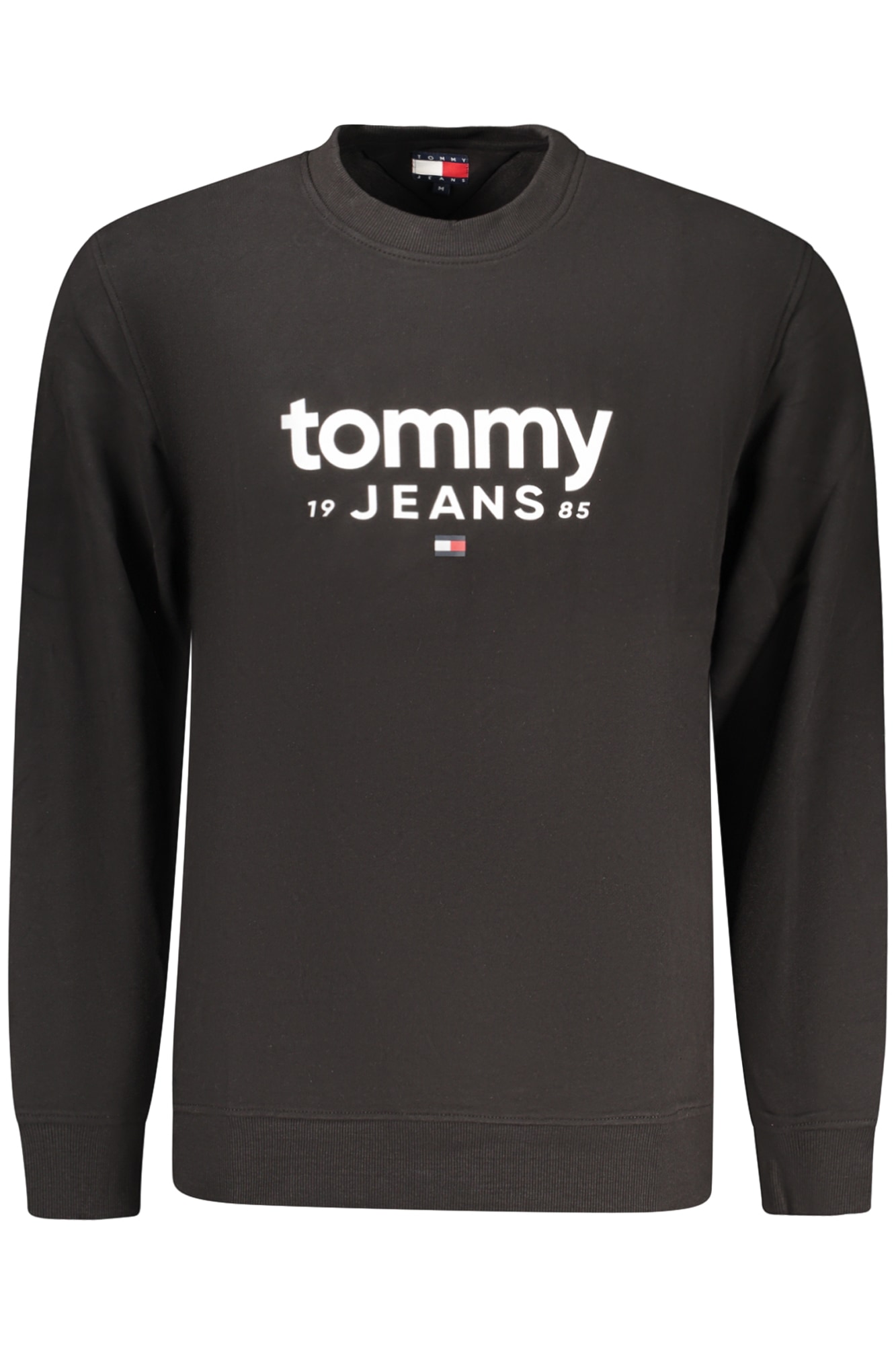 TOMMY HILFIGER Herren-Sweatshirt mit Reißverschluss, schwarz