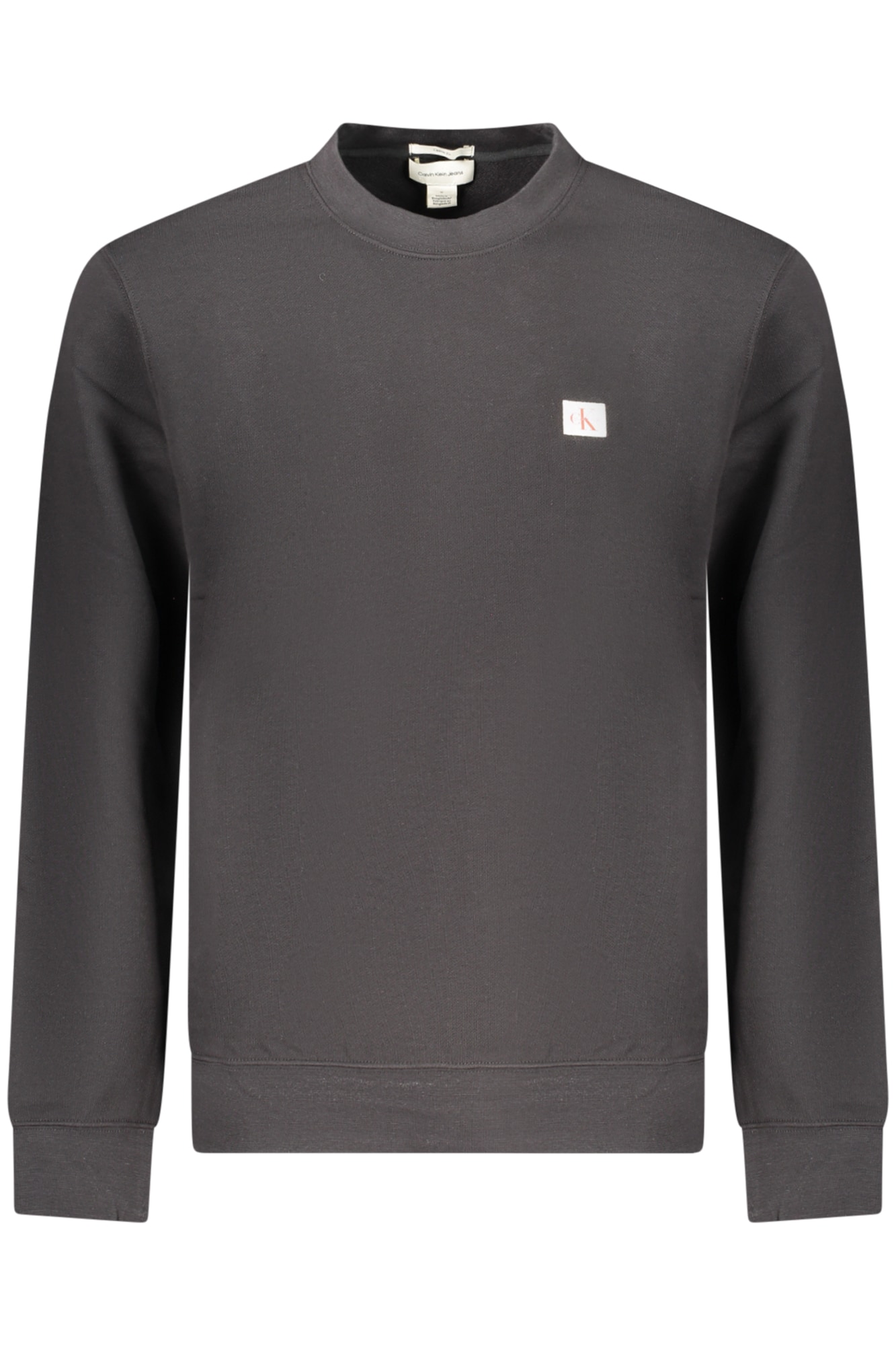 CALVIN KLEIN HERREN SCHWARZES SWEATSHIRT MIT REISSVERSCHLUSS