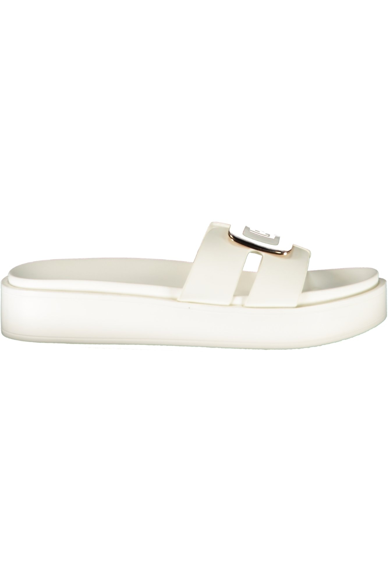 Weiße Damensandalen von Laura Biagiotti