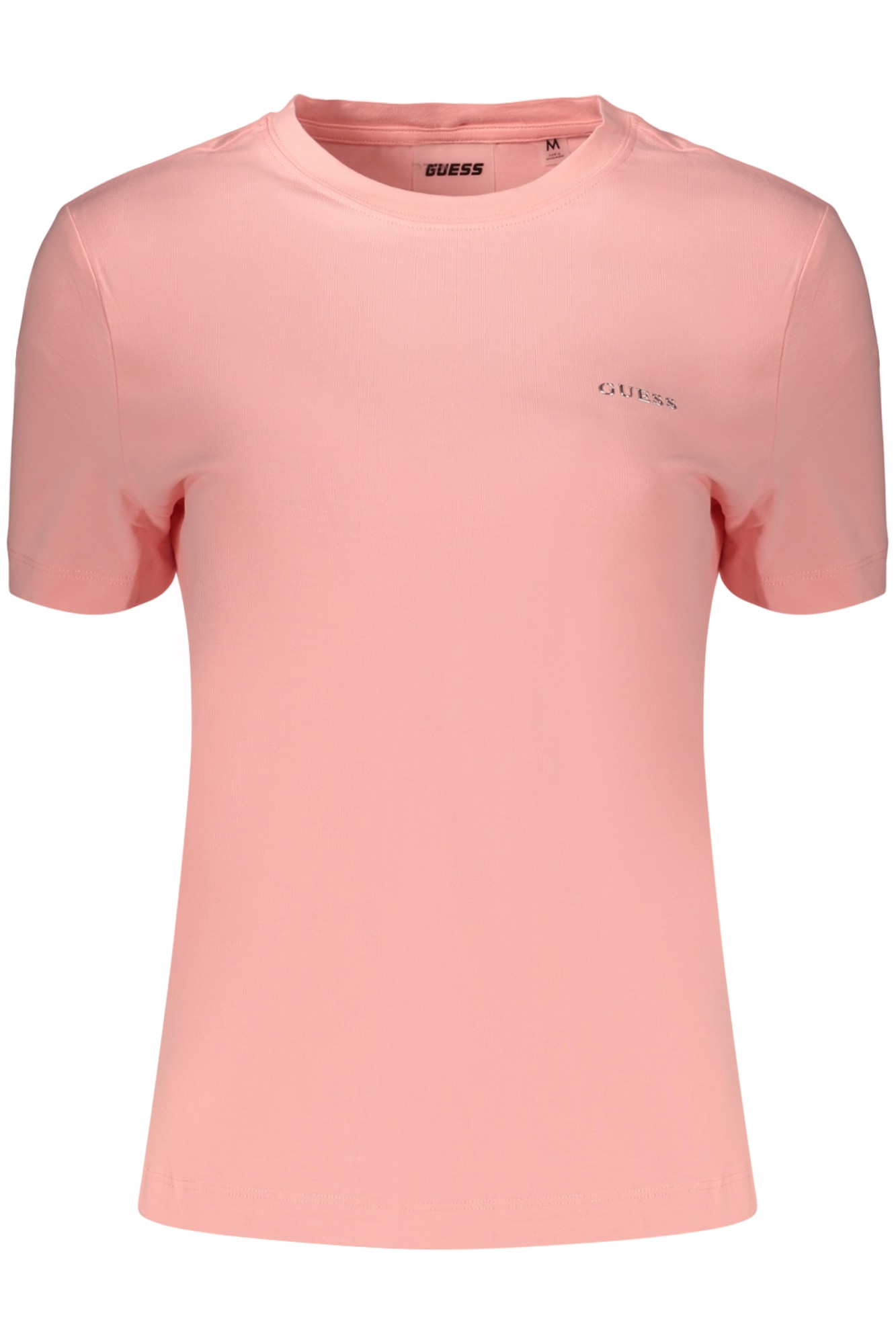 GUESS JEANS DAMEN KURZARM-T-SHIRT PINK